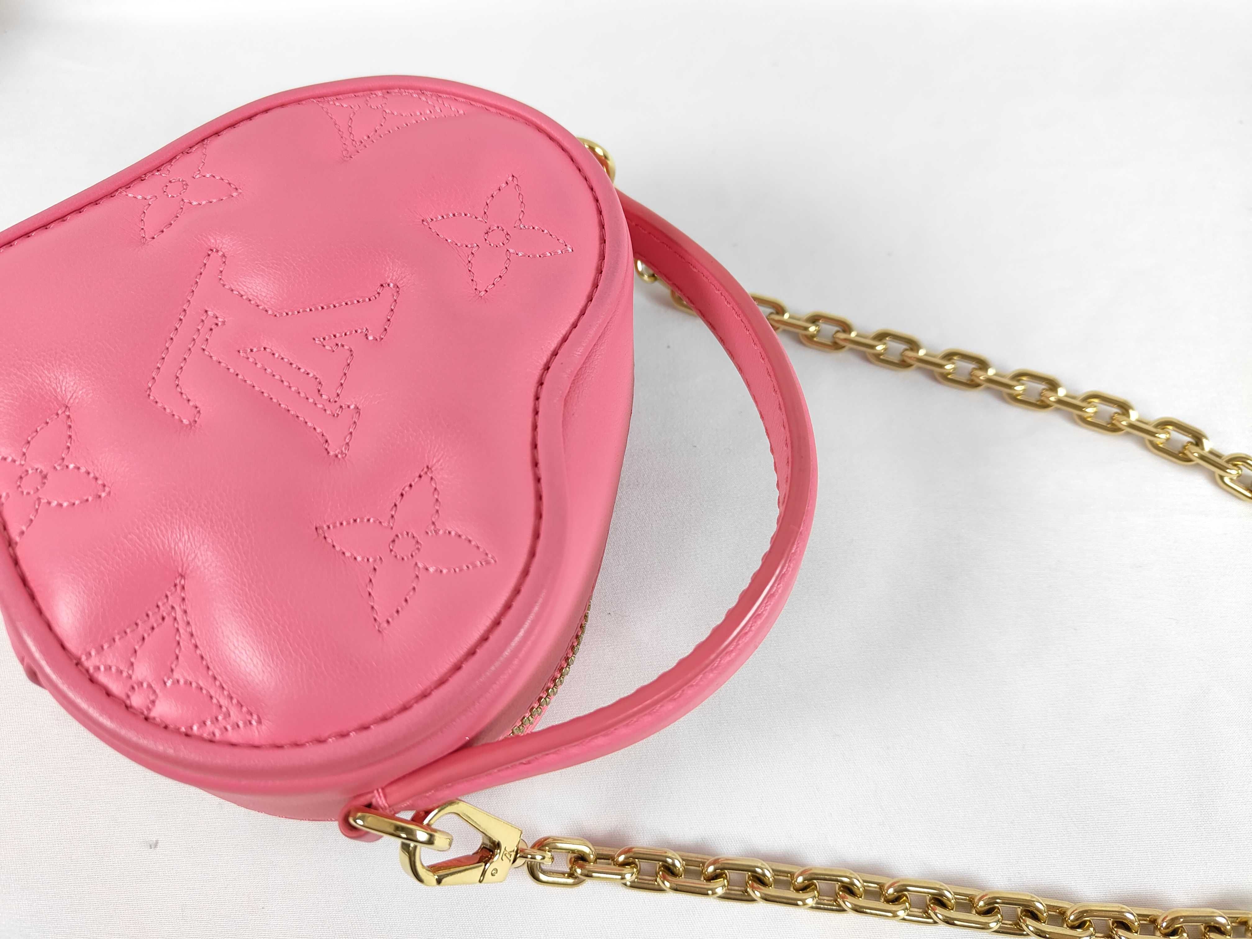 Heart Pouch Chain Shoulder Bag Monogram M81893 Handbag — view 3