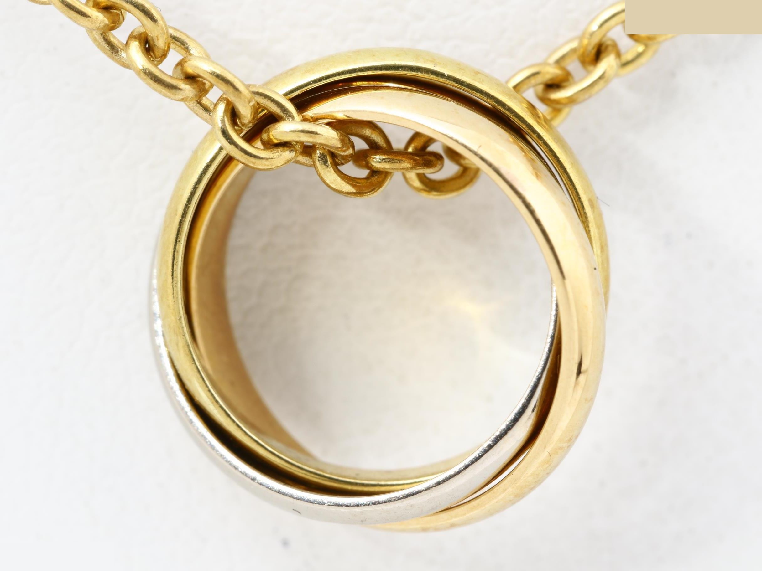 Trinity (precious metal) necklace pendant, 750 HB2193, 9.0g — view 2