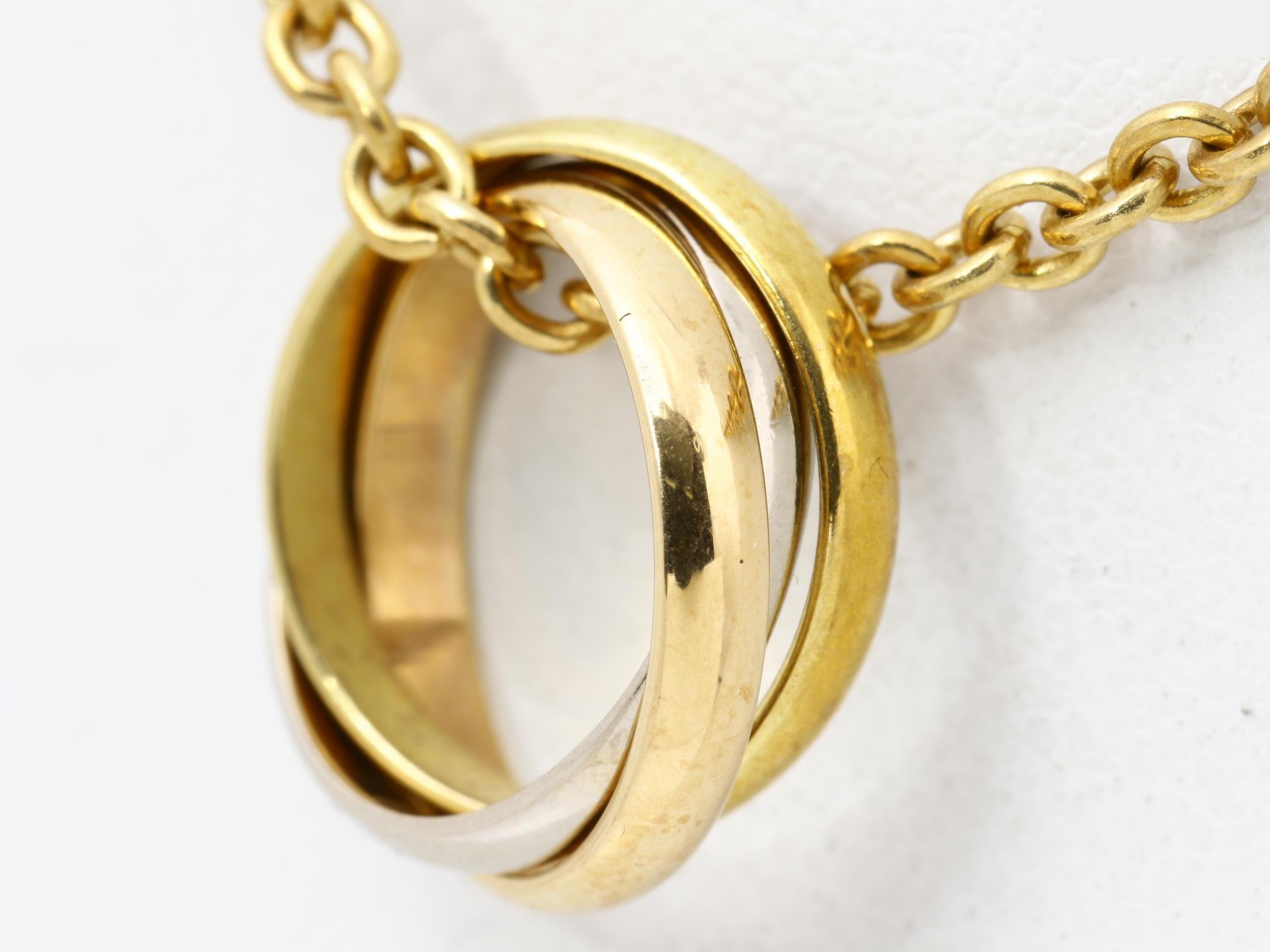 Trinity (precious metal) necklace pendant, 750 HB2193, 9.0g — view 3