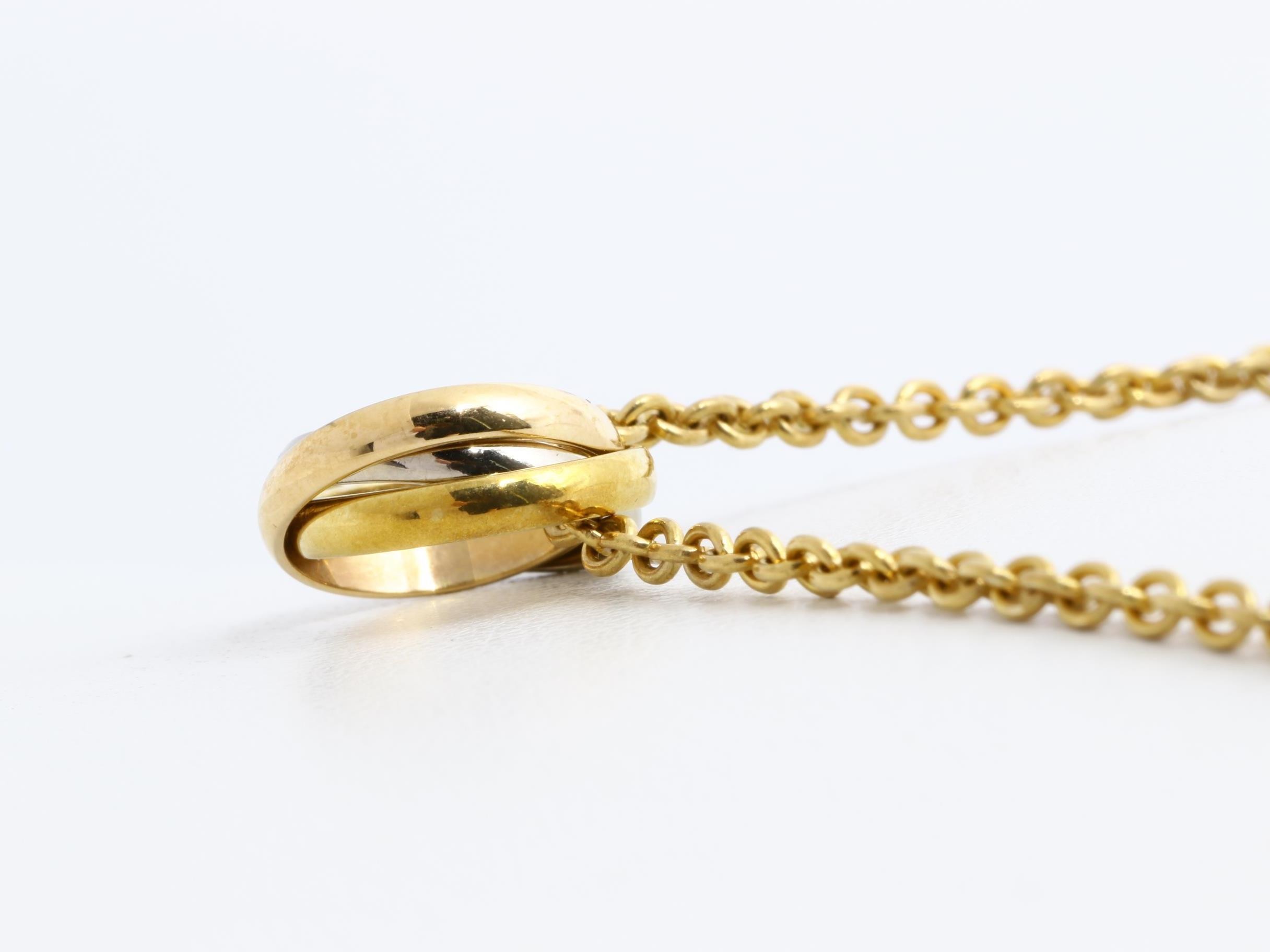 Trinity (precious metal) necklace pendant, 750 HB2193, 9.0g — view 4