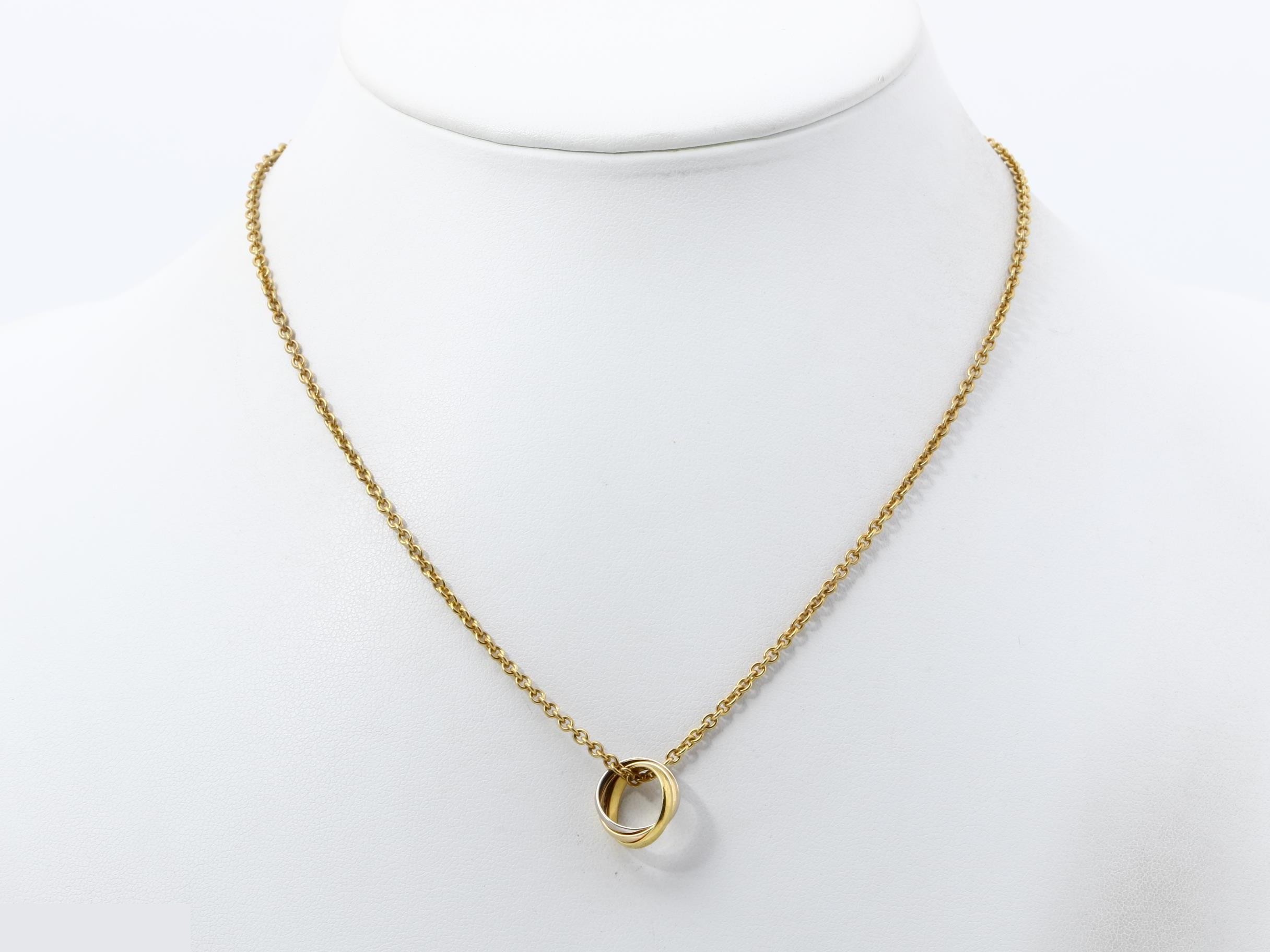 Trinity (precious metal) necklace pendant, 750 HB2193, 9.0g — view 6