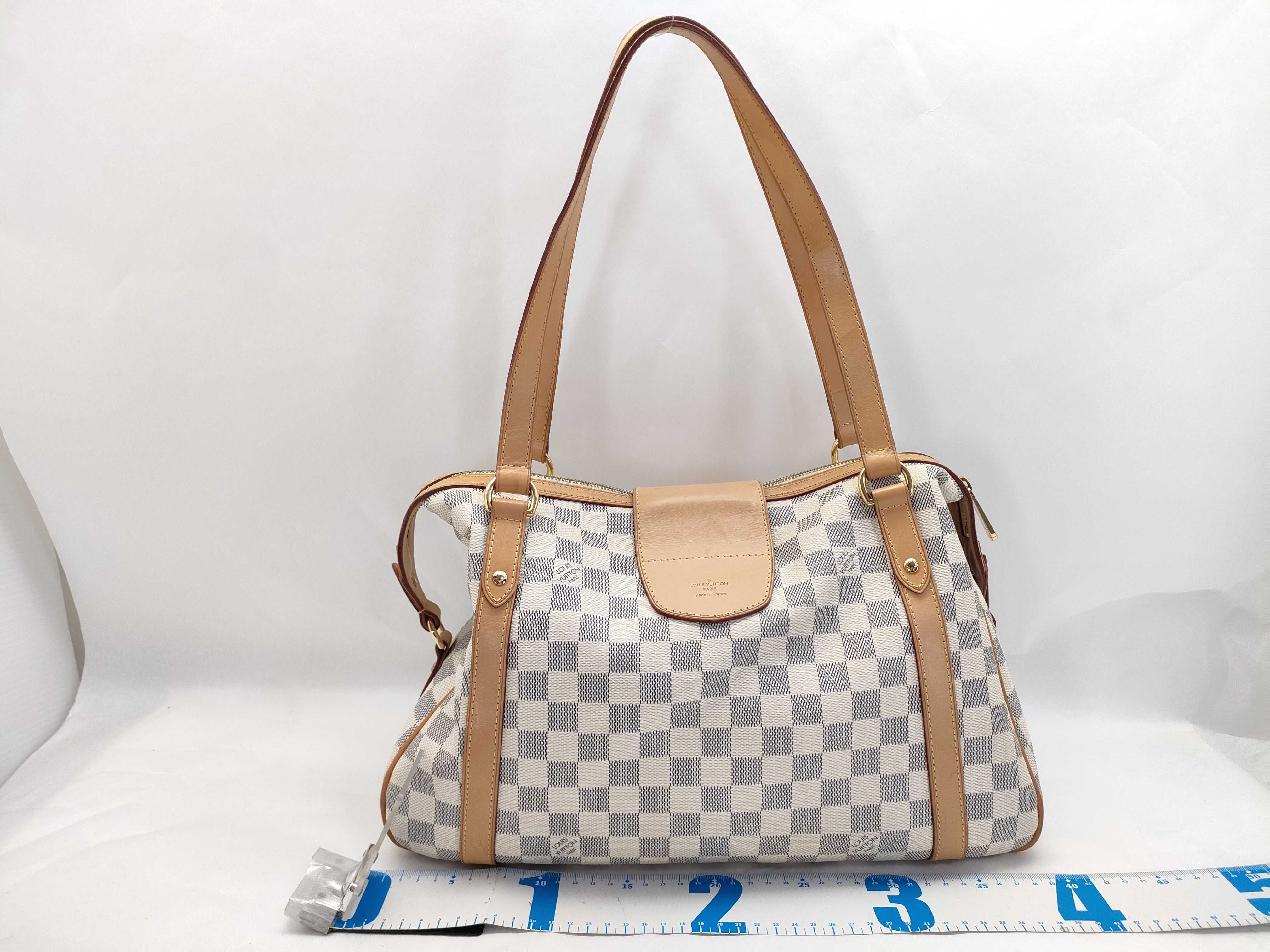 Damier Azur LV Damier Azur Streza PM N42220 FL4019 Boston Bag — view 2