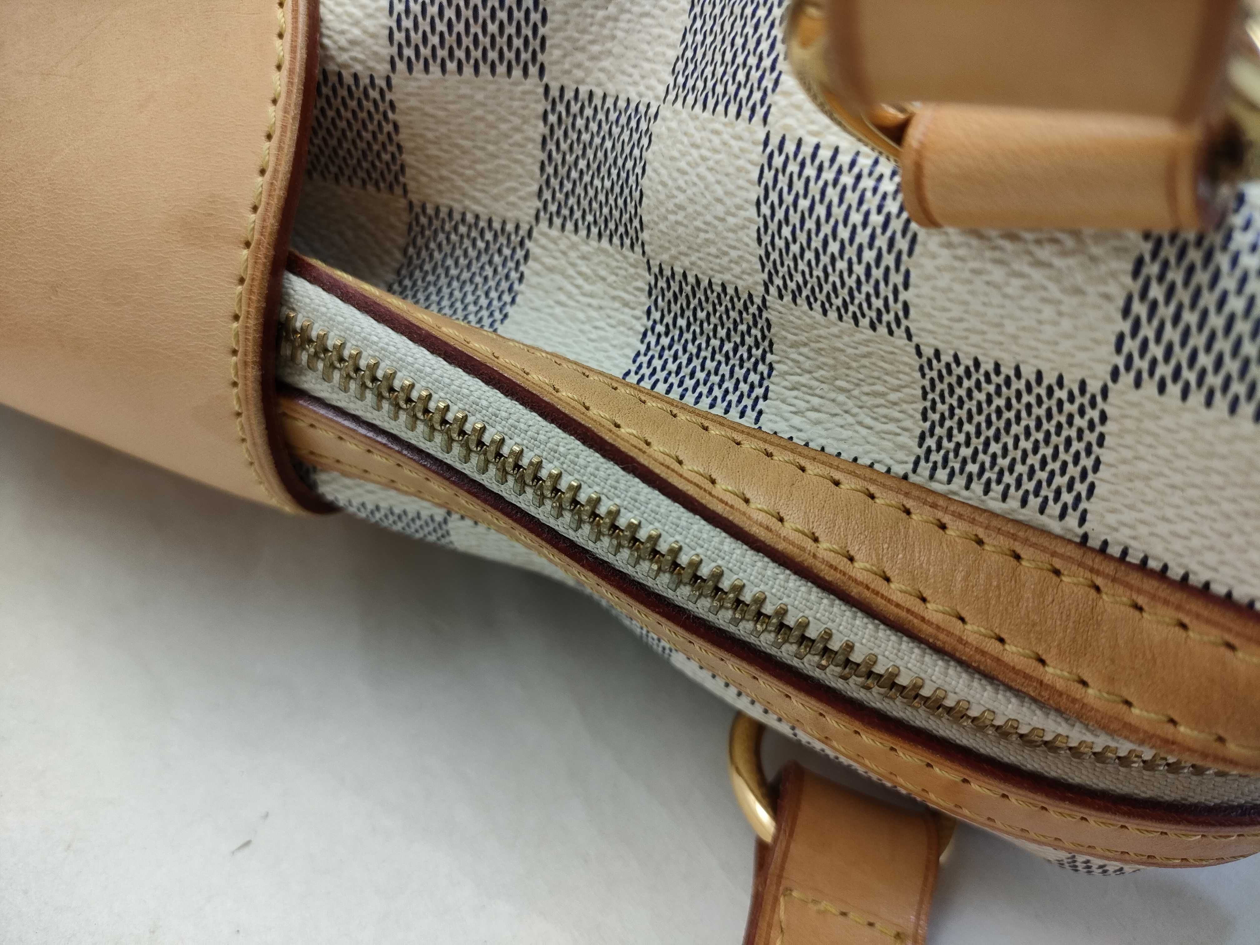 Damier Azur LV Damier Azur Streza PM N42220 FL4019 Boston Bag — view 11