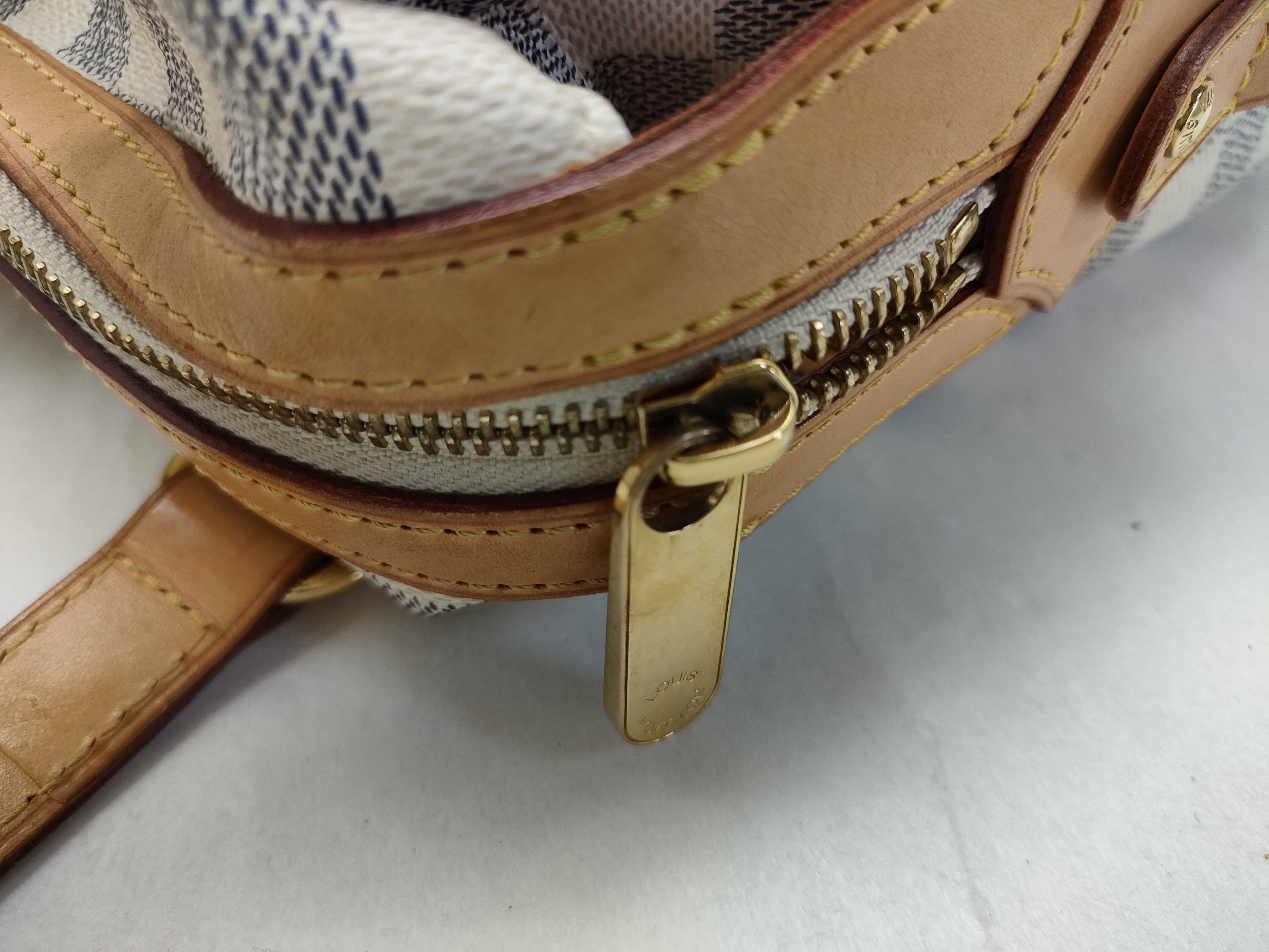 Damier Azur LV Damier Azur Streza PM N42220 FL4019 Boston Bag — view 12