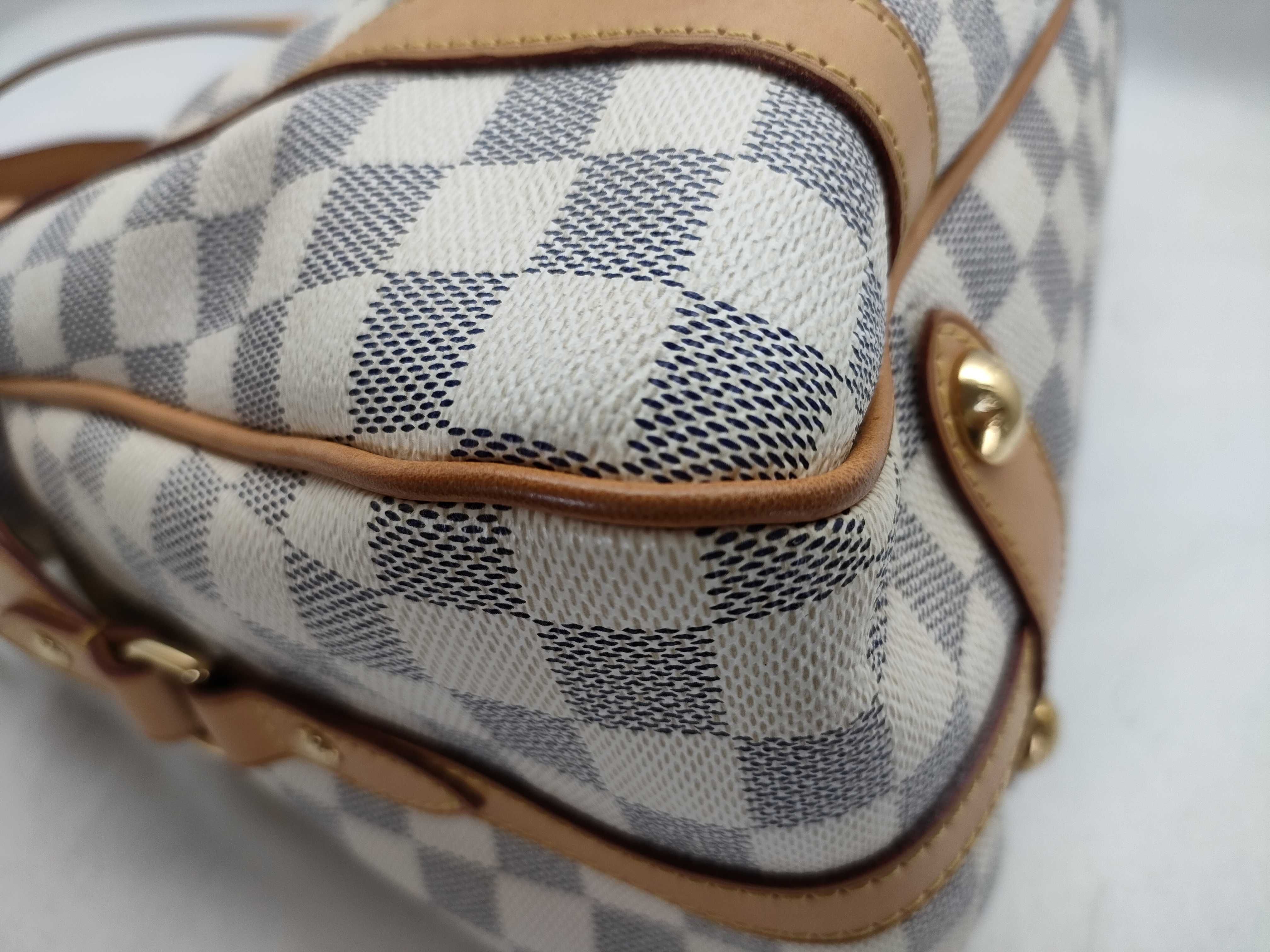 Damier Azur LV Damier Azur Streza PM N42220 FL4019 Boston Bag — view 13