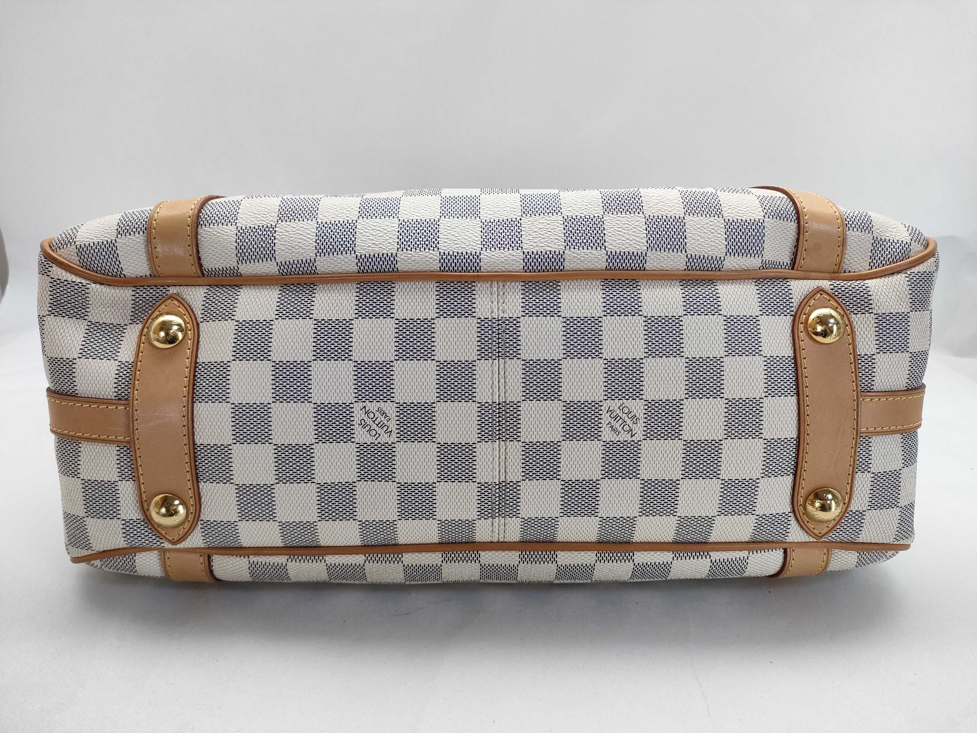 Damier Azur LV Damier Azur Streza PM N42220 FL4019 Boston Bag — view 14