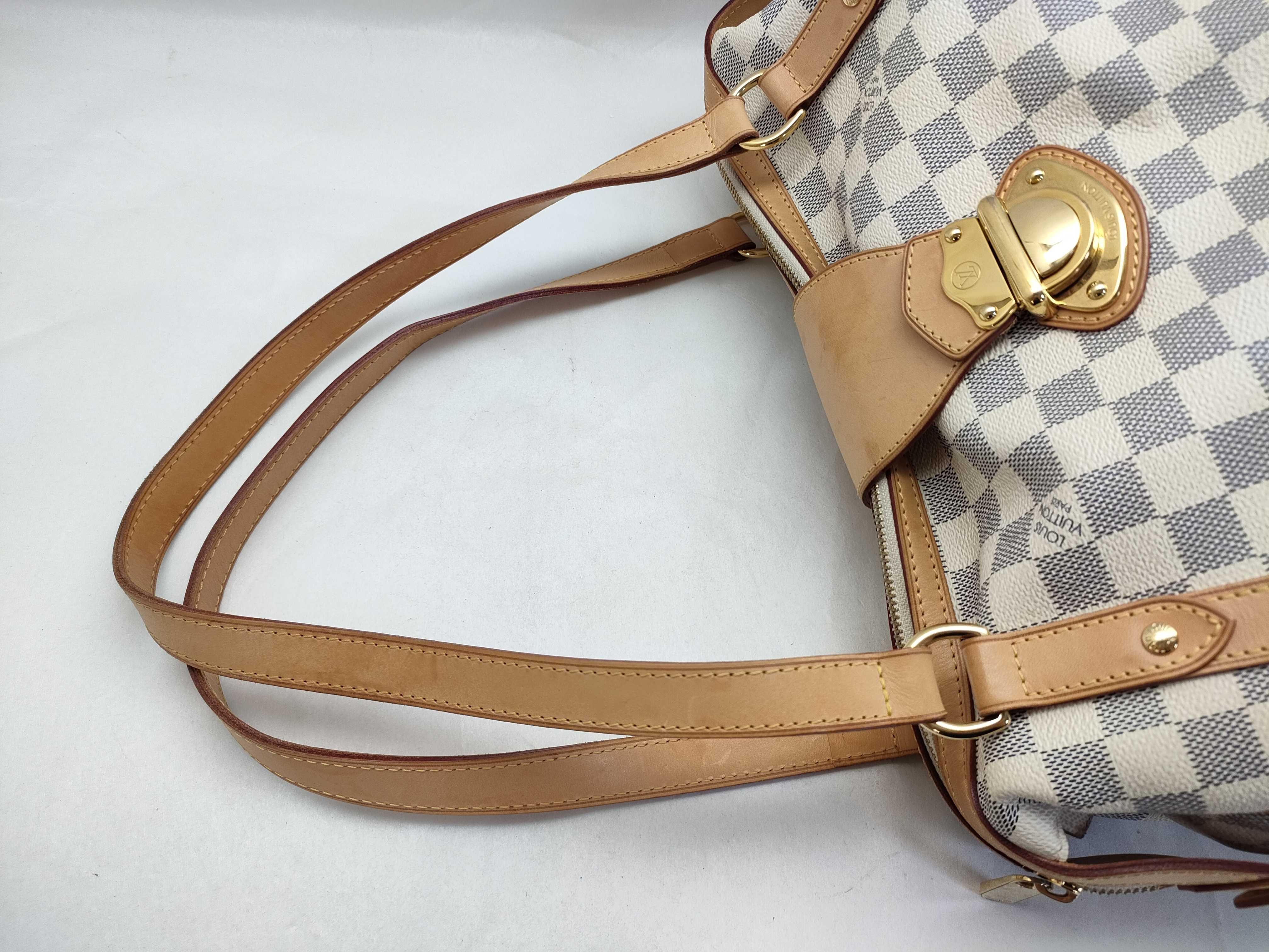 Damier Azur LV Damier Azur Streza PM N42220 FL4019 Boston Bag — view 3