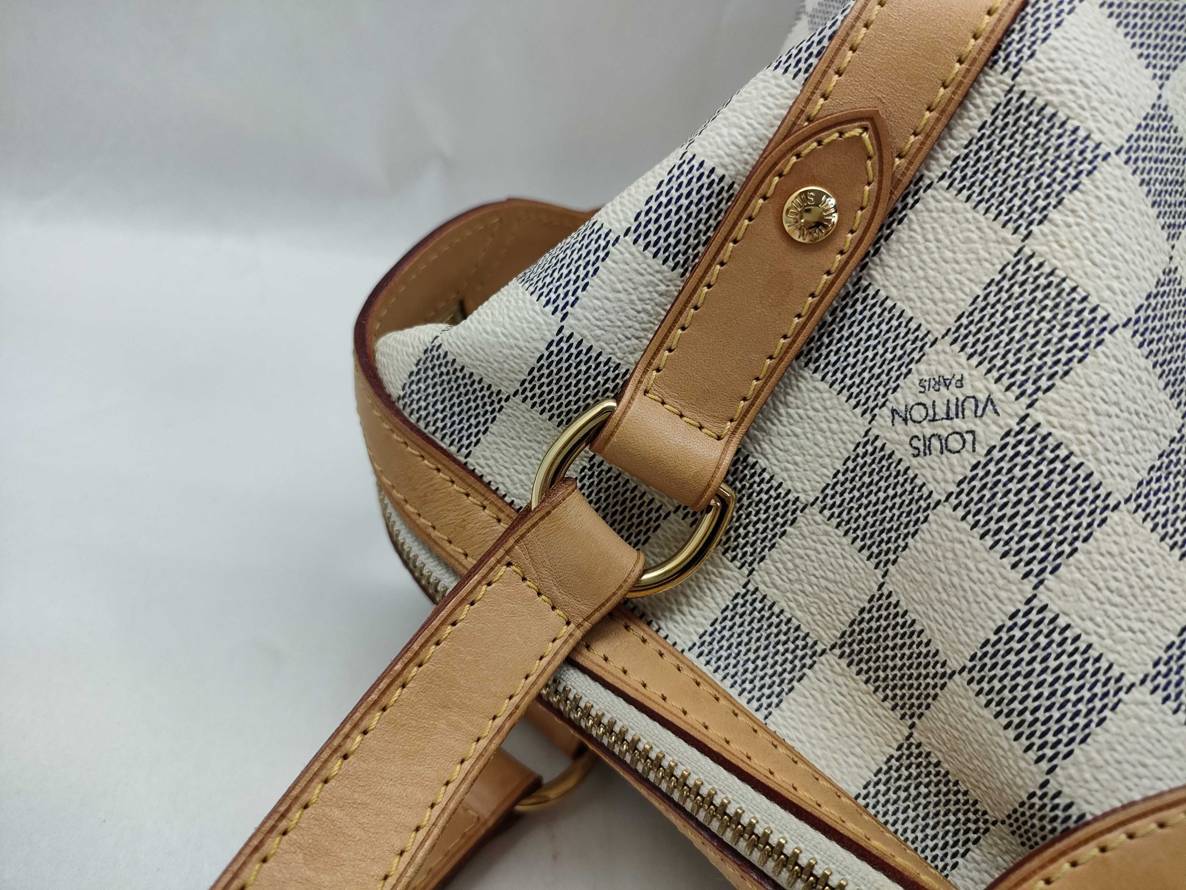 Damier Azur LV Damier Azur Streza PM N42220 FL4019 Boston Bag — view 10