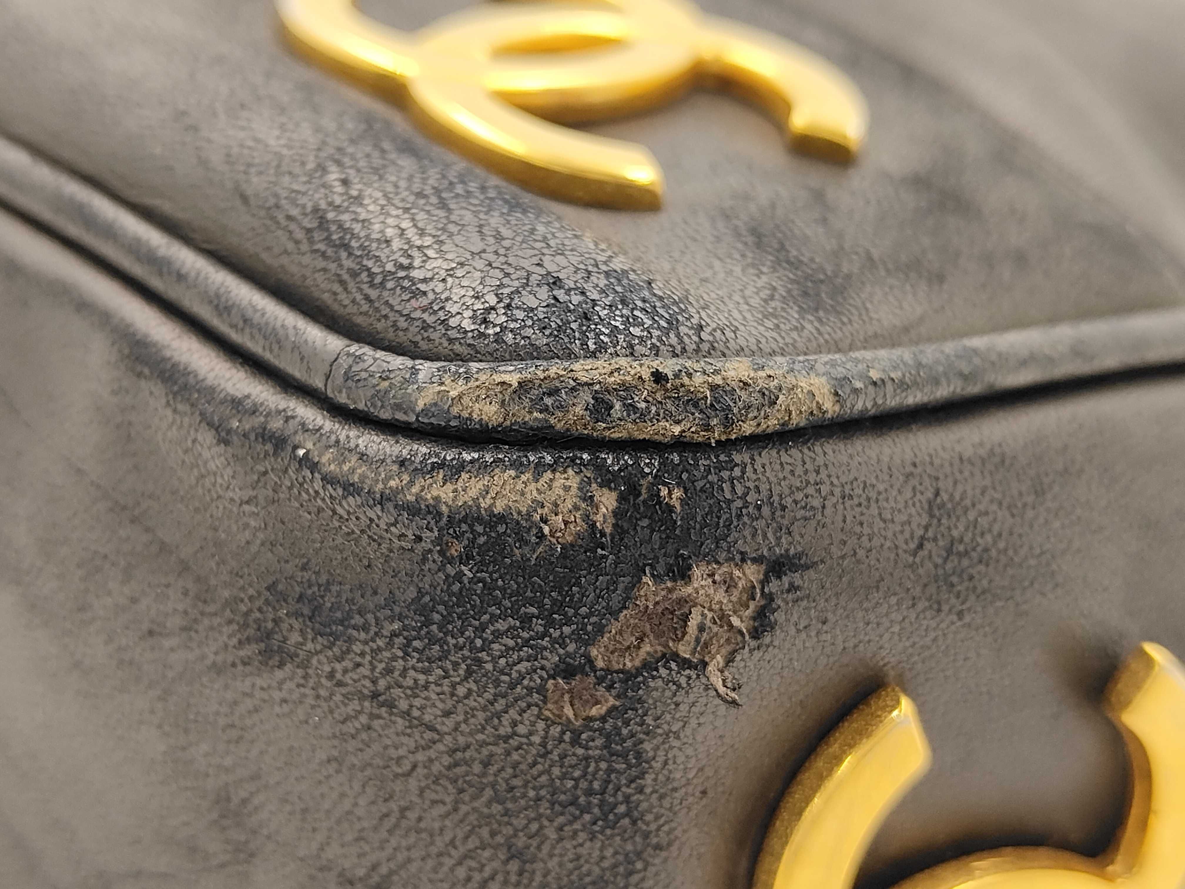 Triple Coco Chain Tote Bag, Lambskin Shoulder Bag — view 4