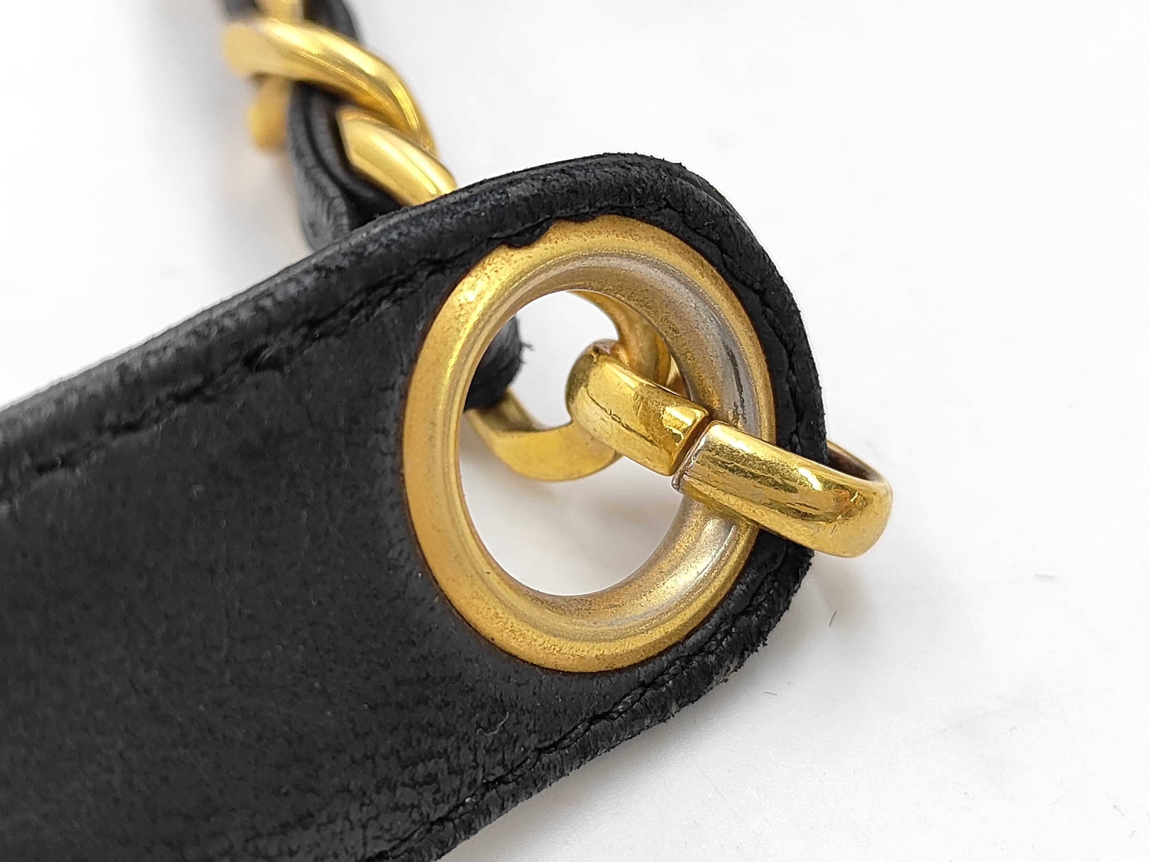 Triple Coco Chain Tote Bag, Lambskin Shoulder Bag — view 8