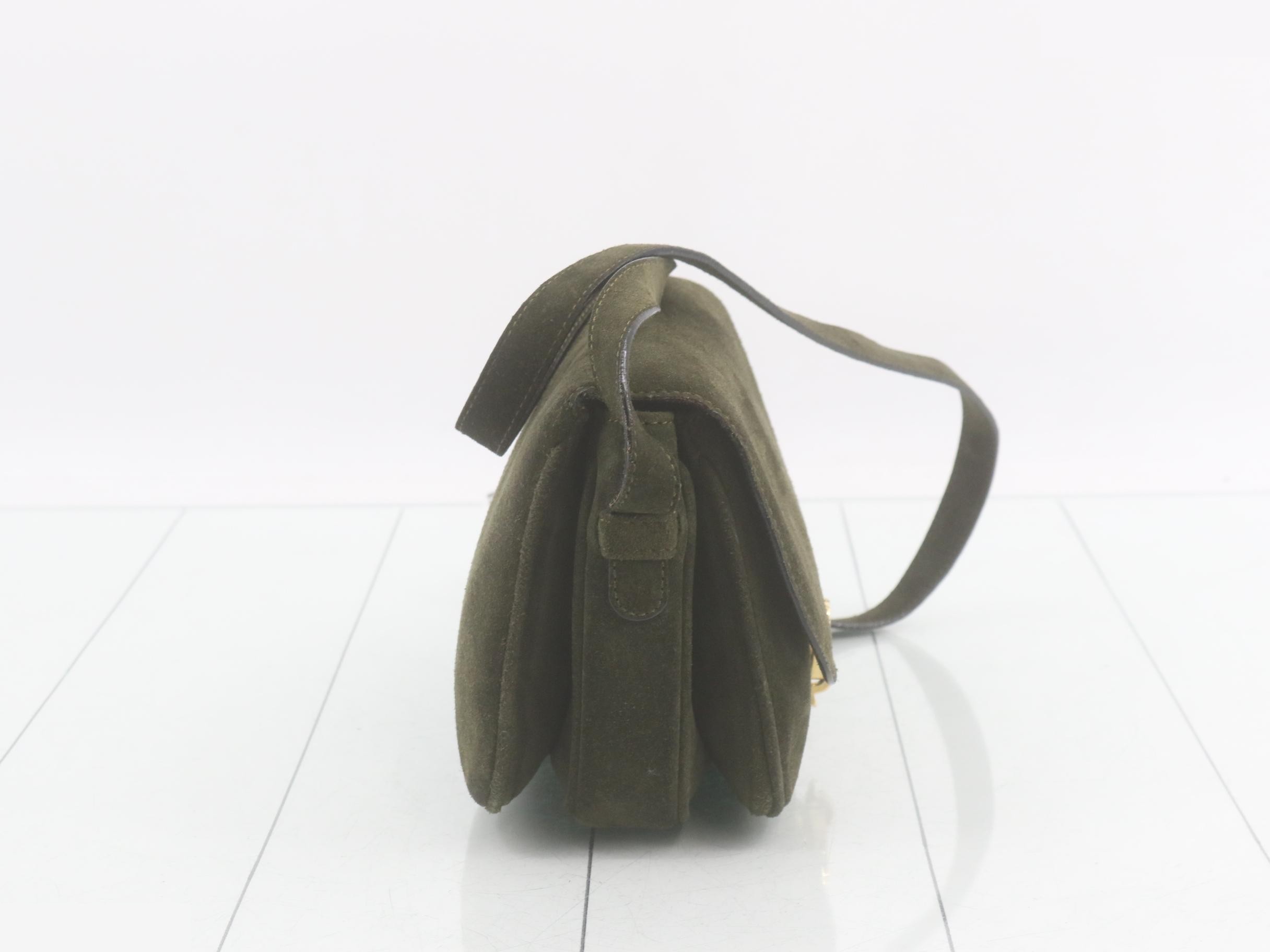 suede shoulder bag — view 4