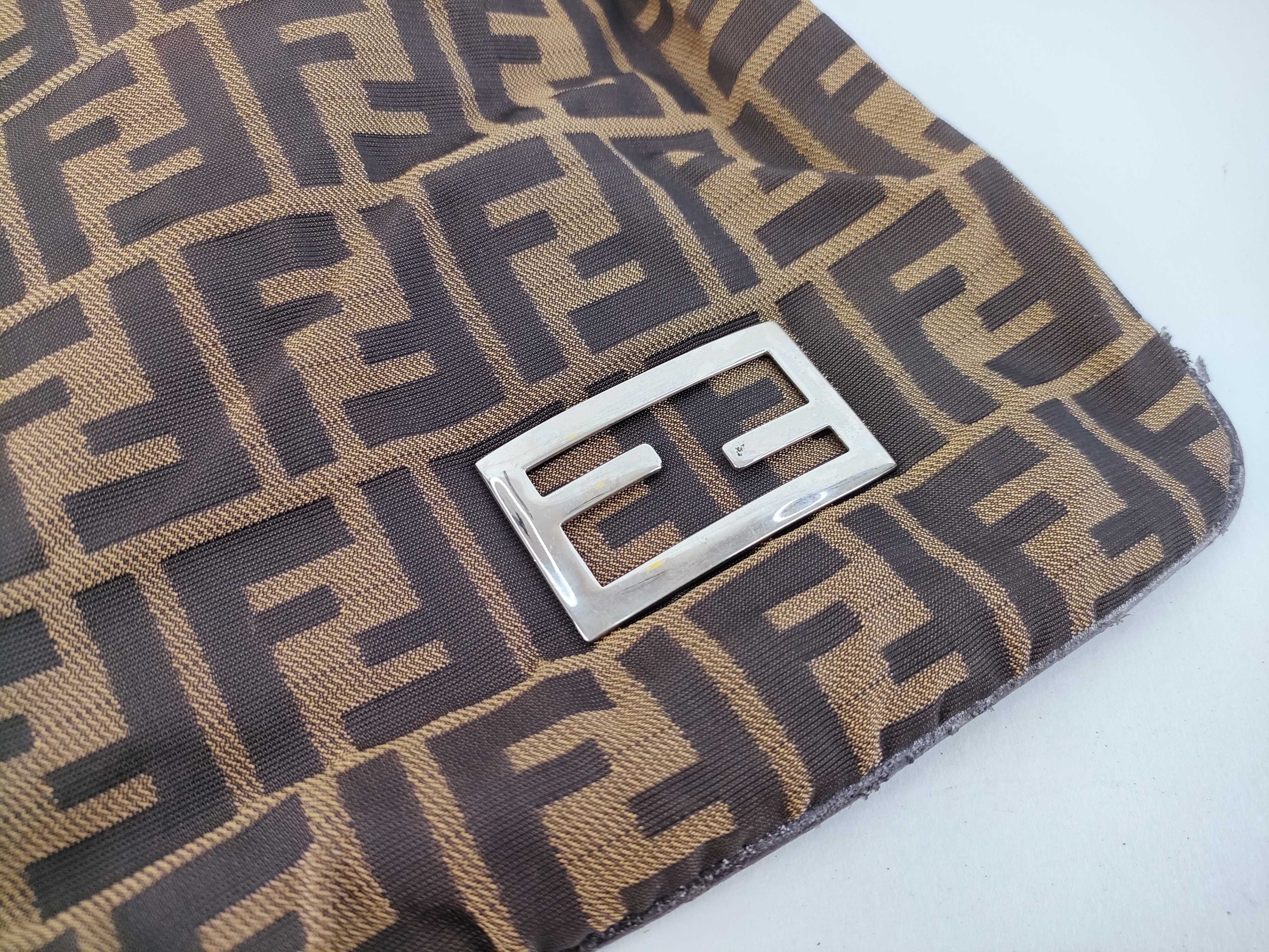 Zucca pattern FENDI Zucca pattern handbag shoulder bag brown shoulder bag — view 11