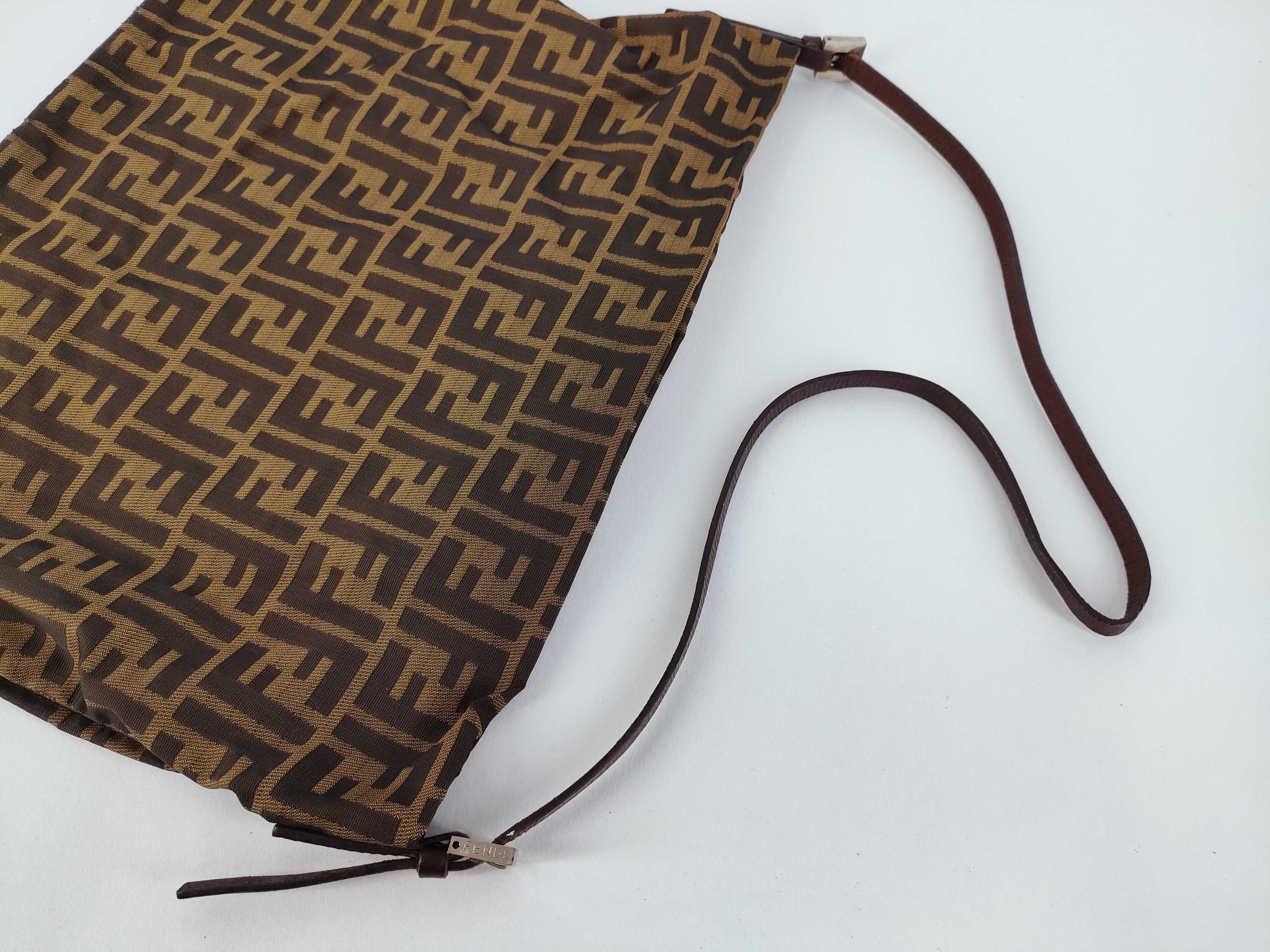 Zucca pattern FENDI Zucca pattern handbag shoulder bag brown shoulder bag — view 3