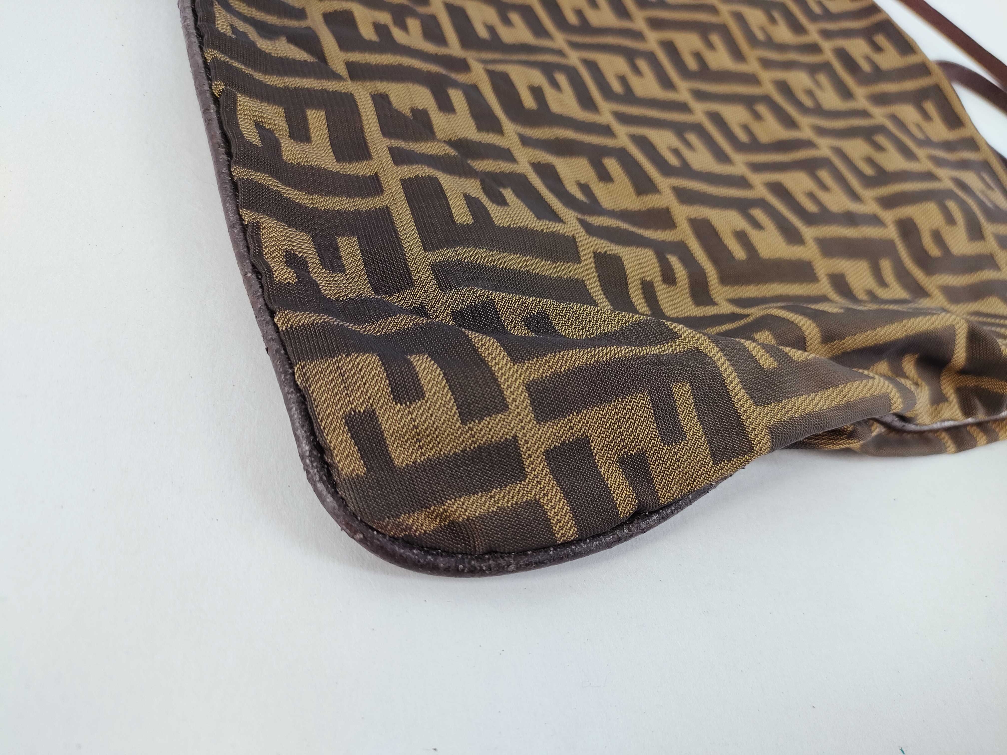 Zucca pattern FENDI Zucca pattern handbag shoulder bag brown shoulder bag — view 6