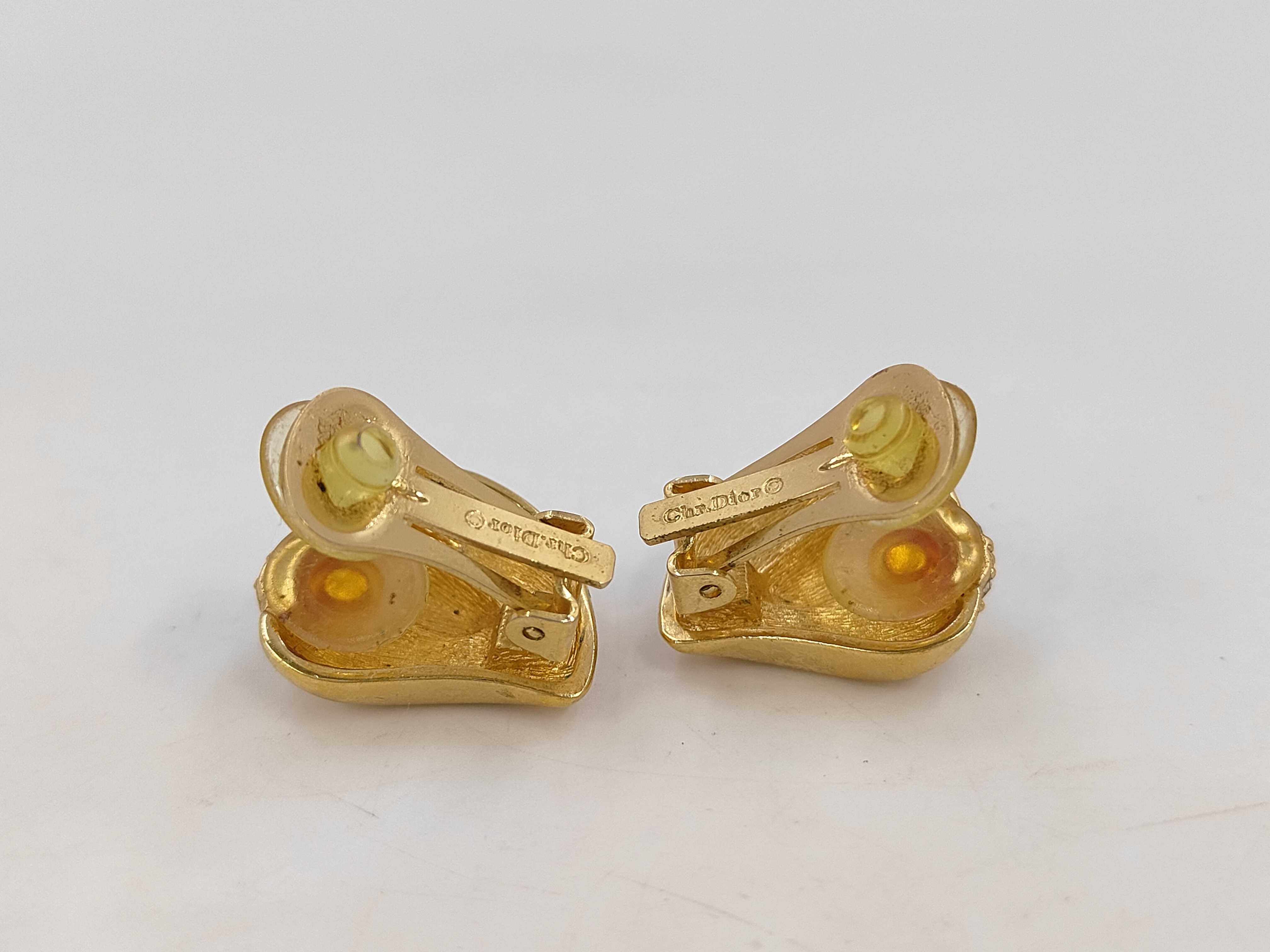 earrings, Dior brand jewelry earrings — view 3