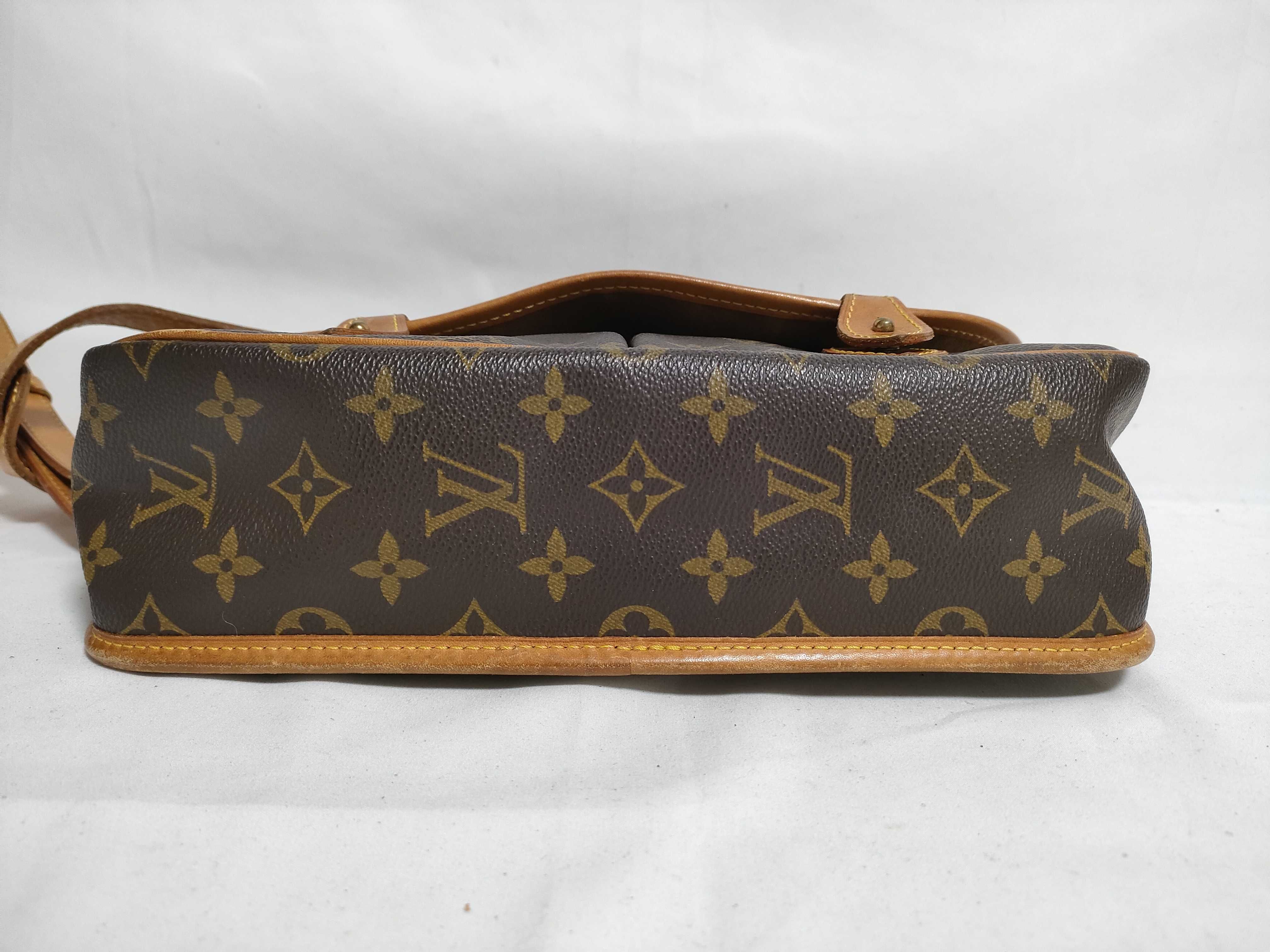 Monogram Louis Vuitton Monogram Gibeciere MM M42247 AR0951 Shoulder Bag — view 6