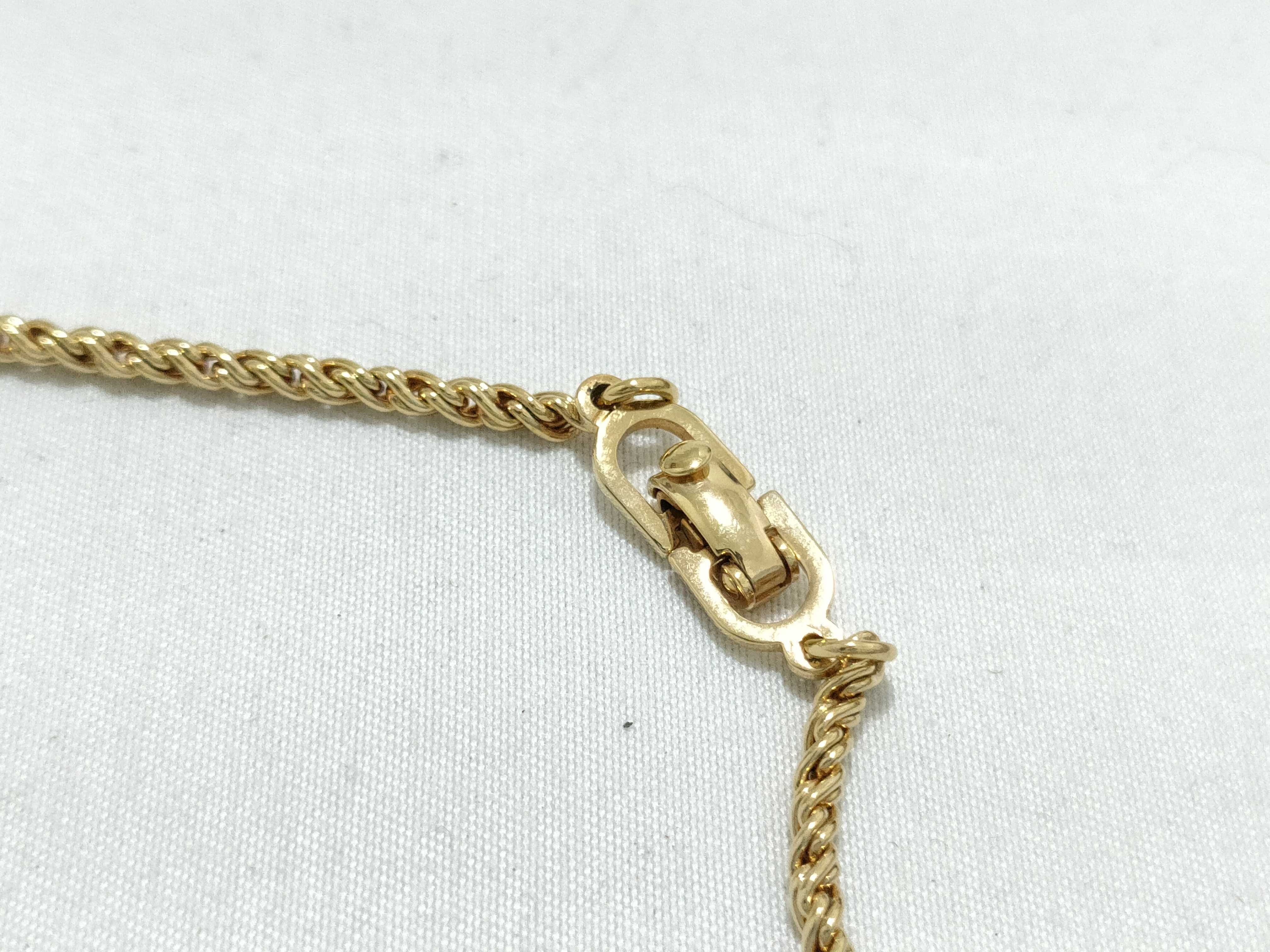 CD Logo Necklace — view 4