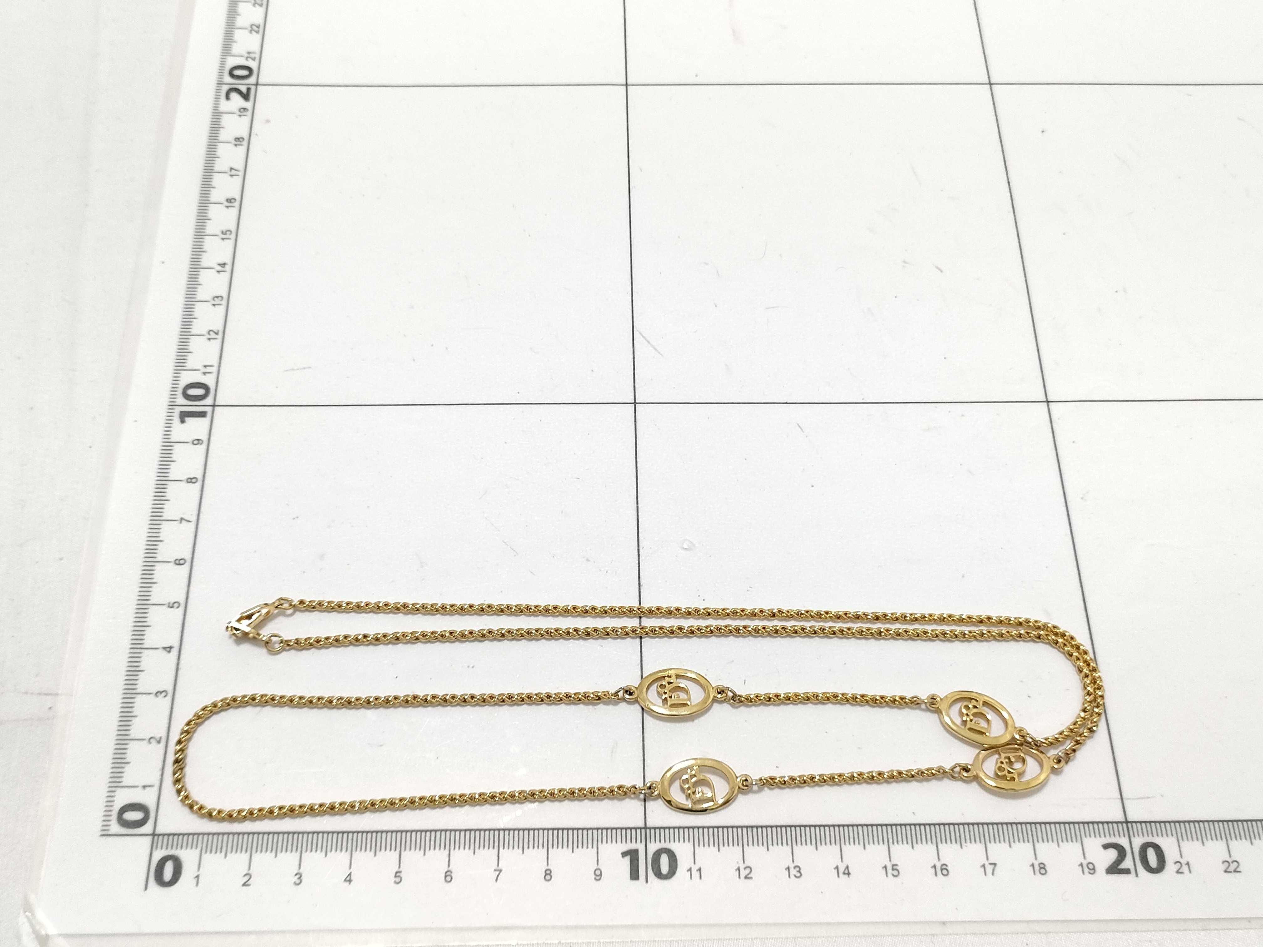 CD Logo Necklace — view 6