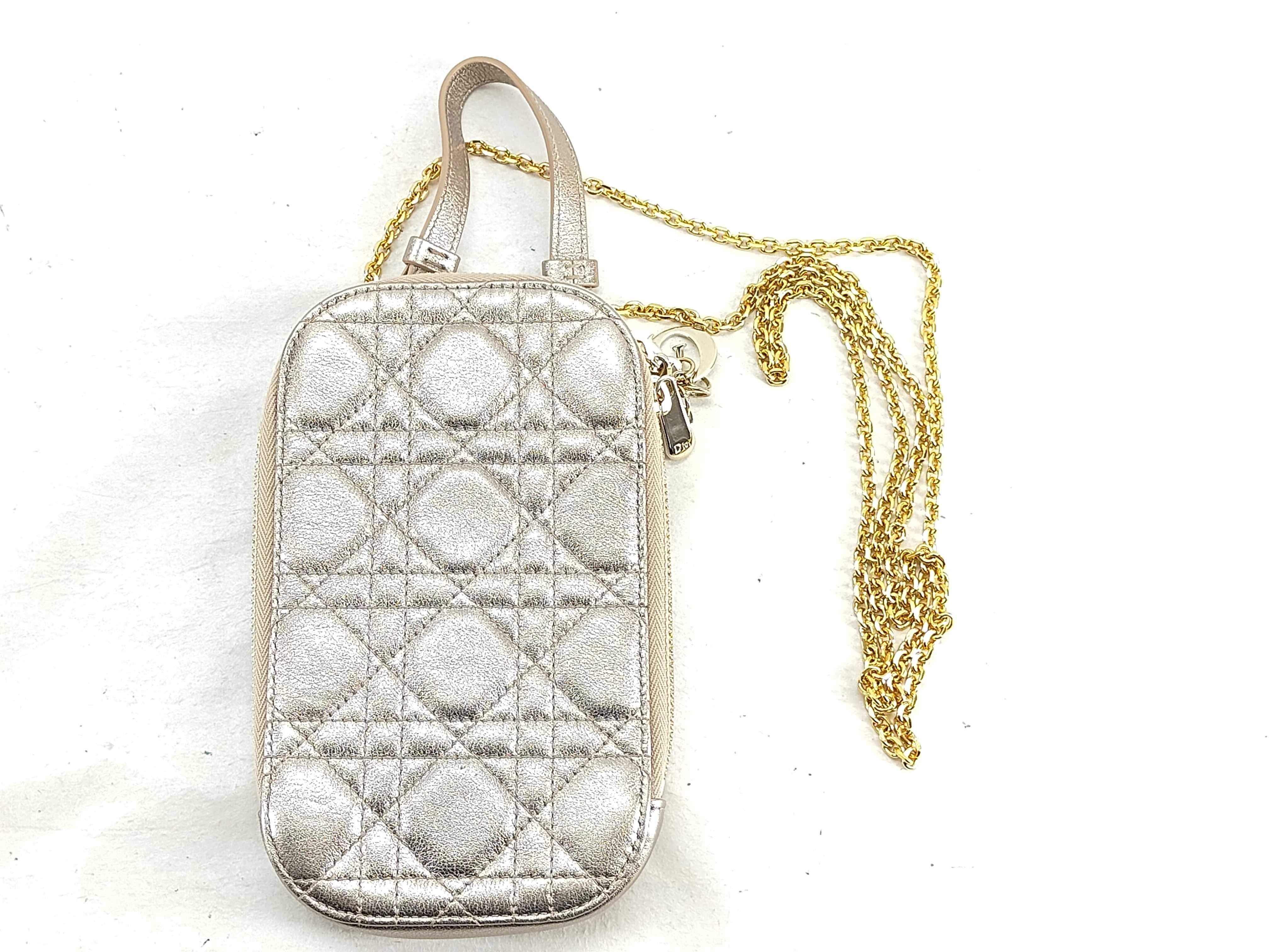 Lady Dior Chain Shoulder Bag Pouch