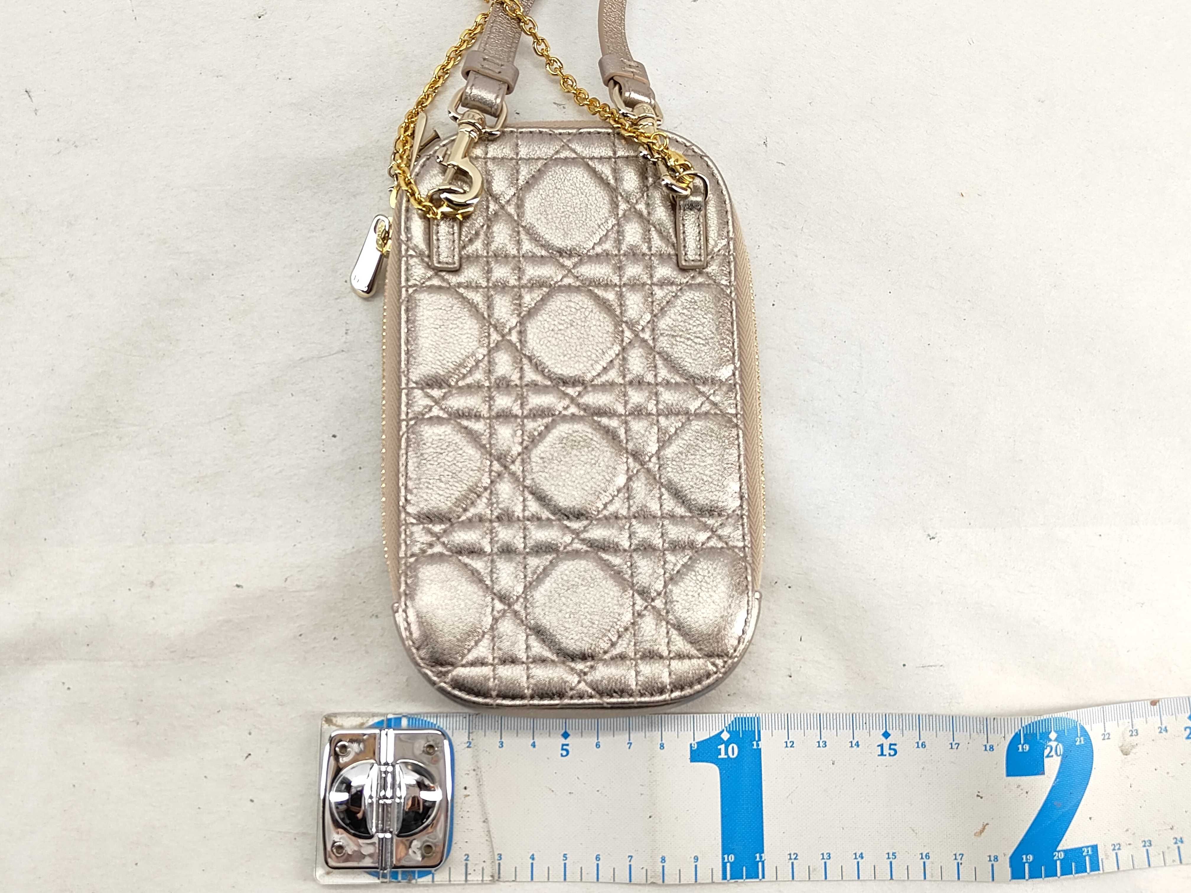 Lady Dior Chain Shoulder Bag Pouch — view 2