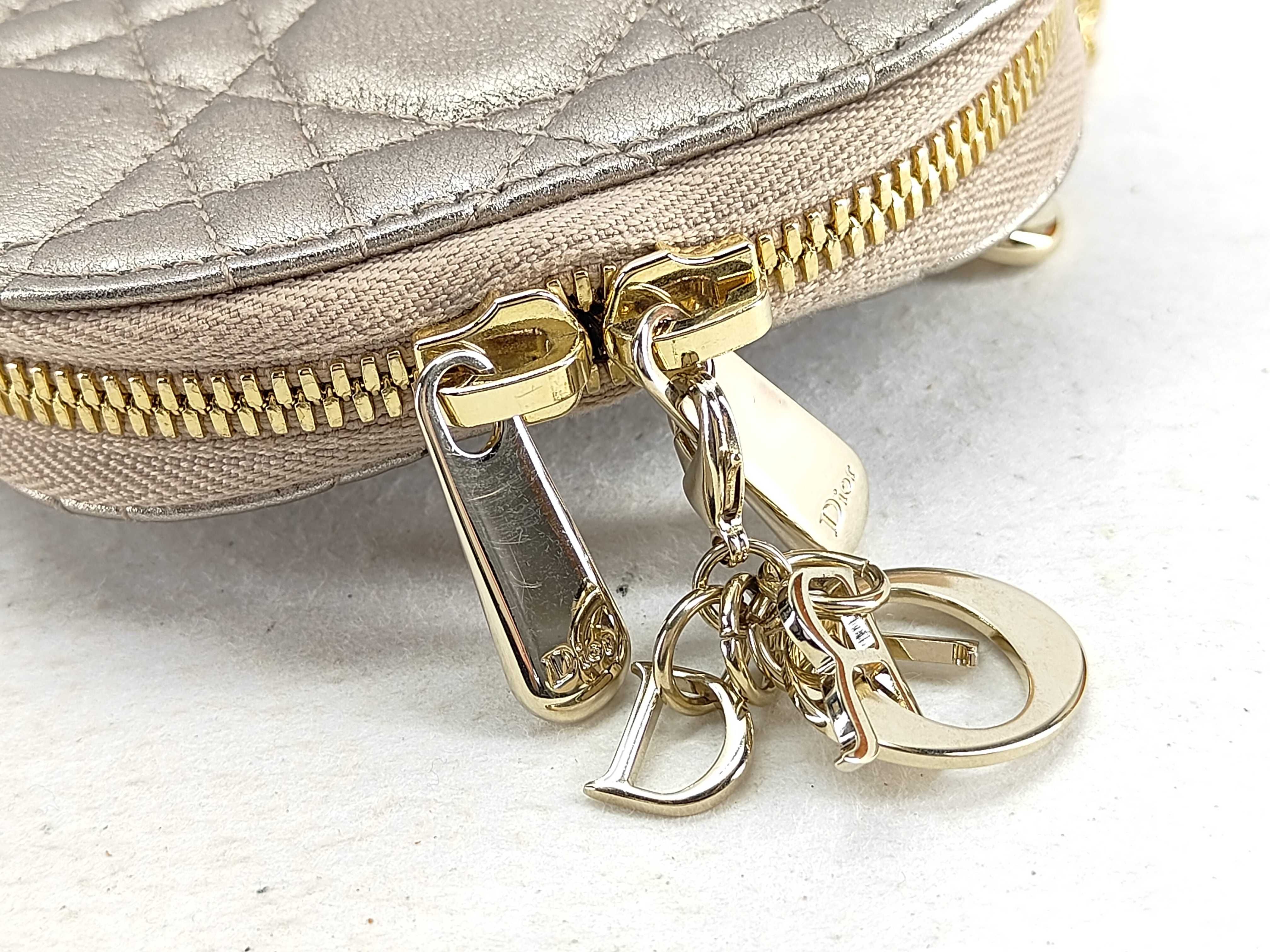 Lady Dior Chain Shoulder Bag Pouch — view 10