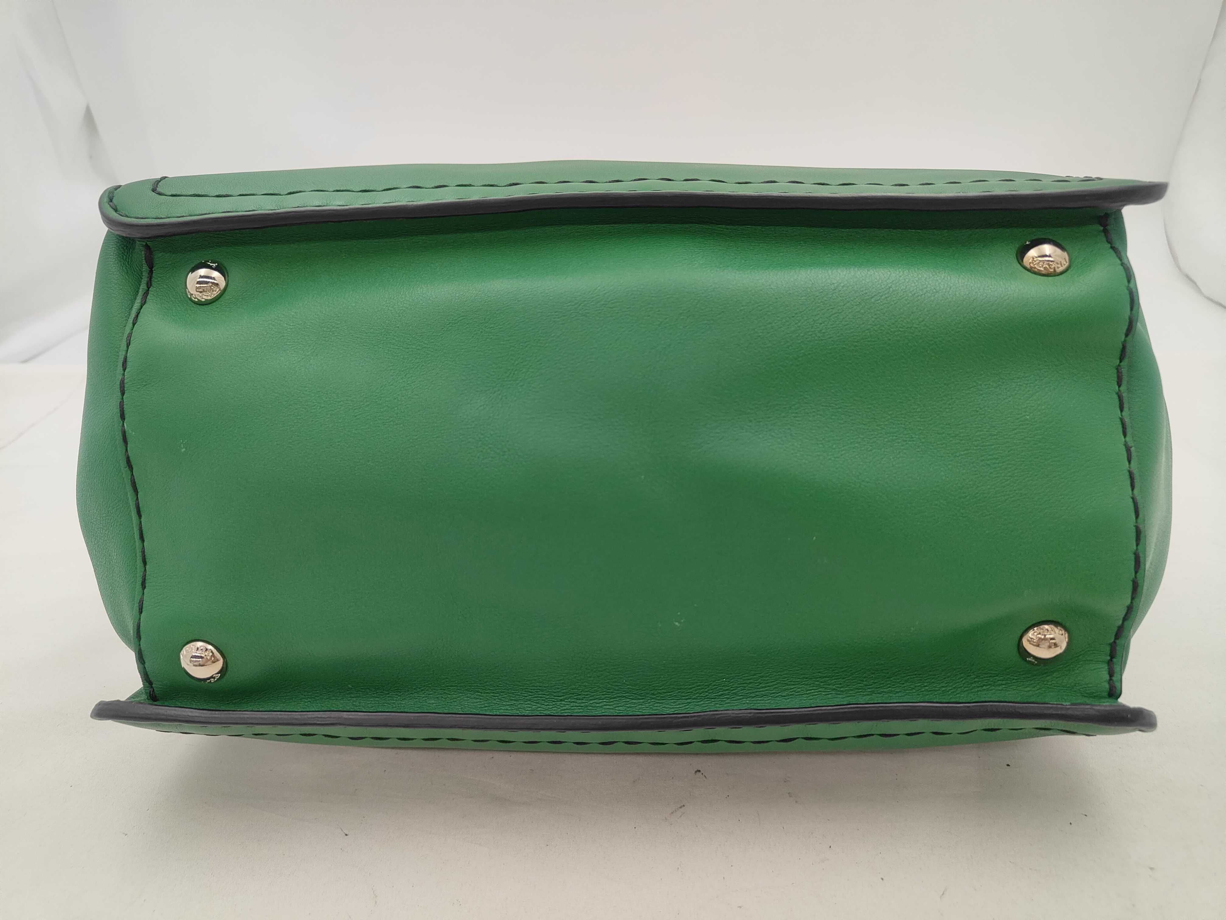 Leather Green Handbag — view 6