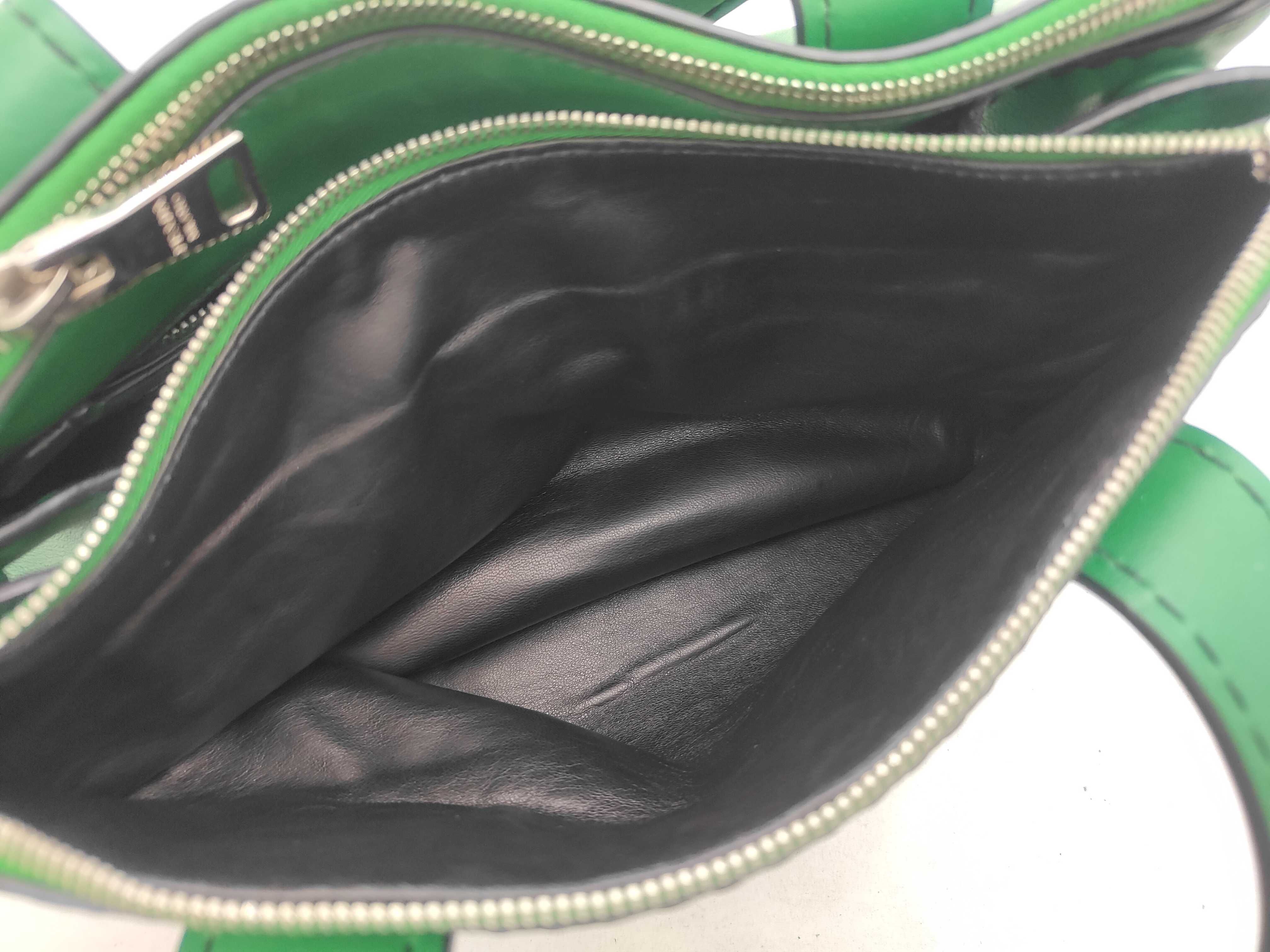 Leather Green Handbag — view 9