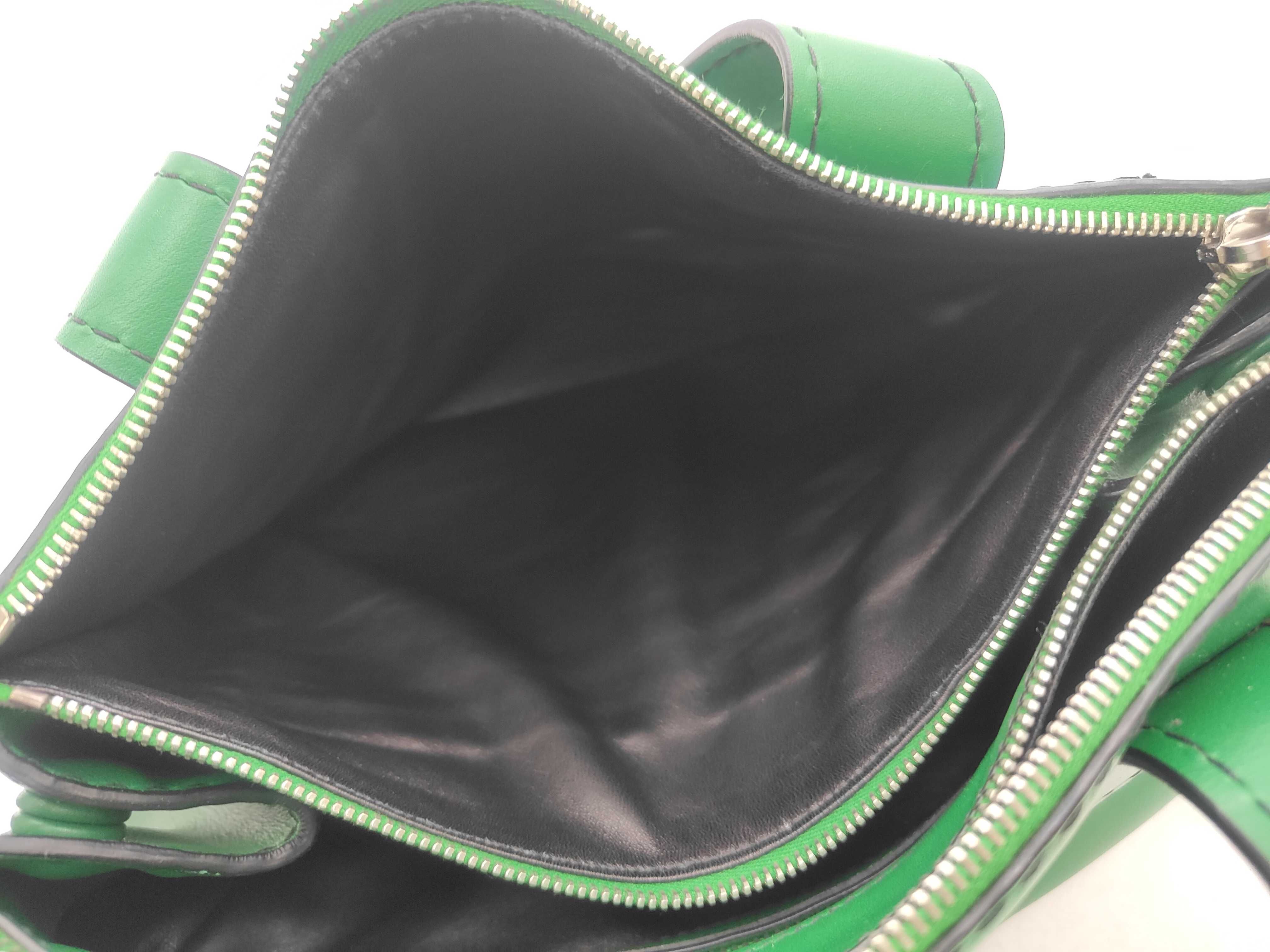 Leather Green Handbag — view 10