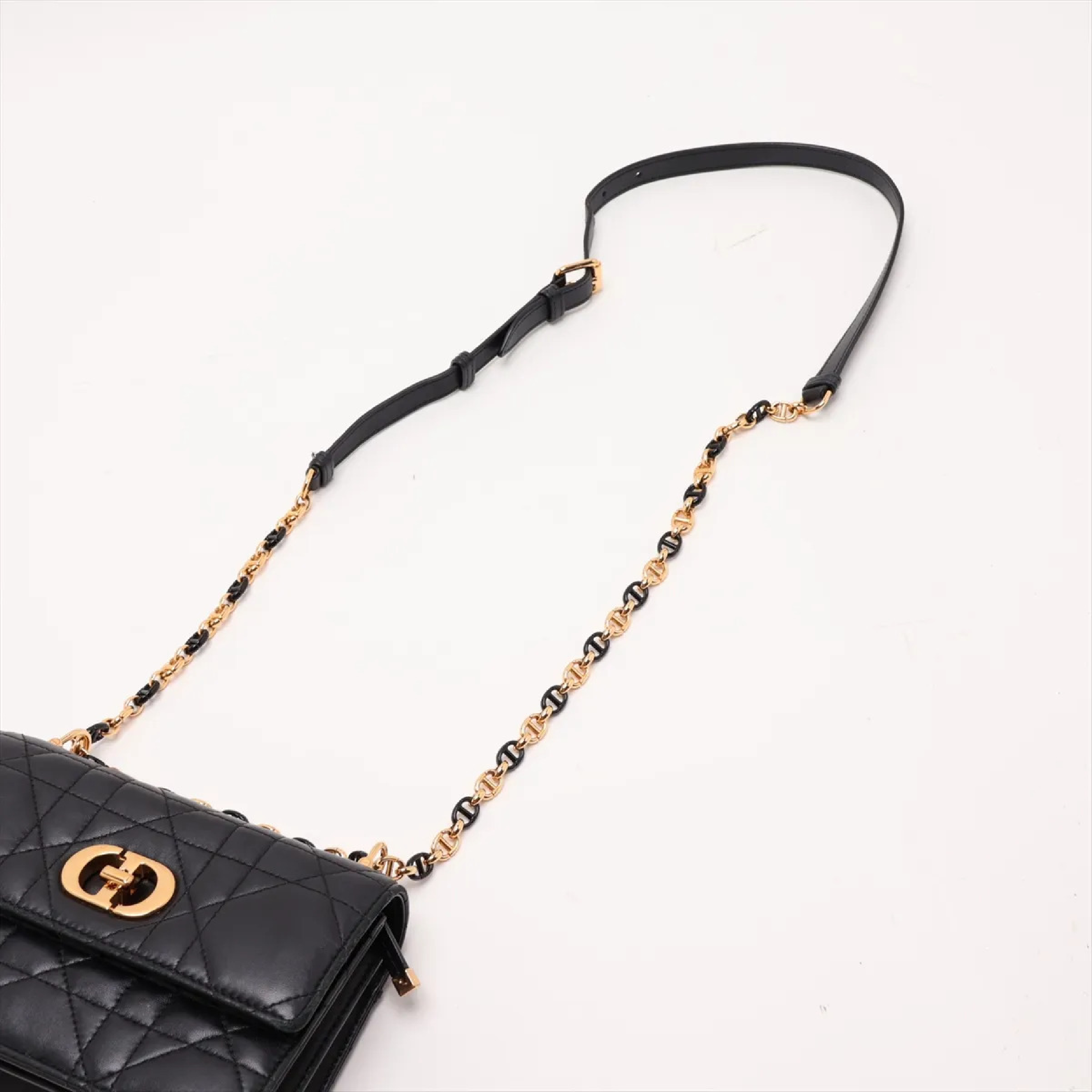 Cannage Miss Caro Chain Shoulder Bag — view 3