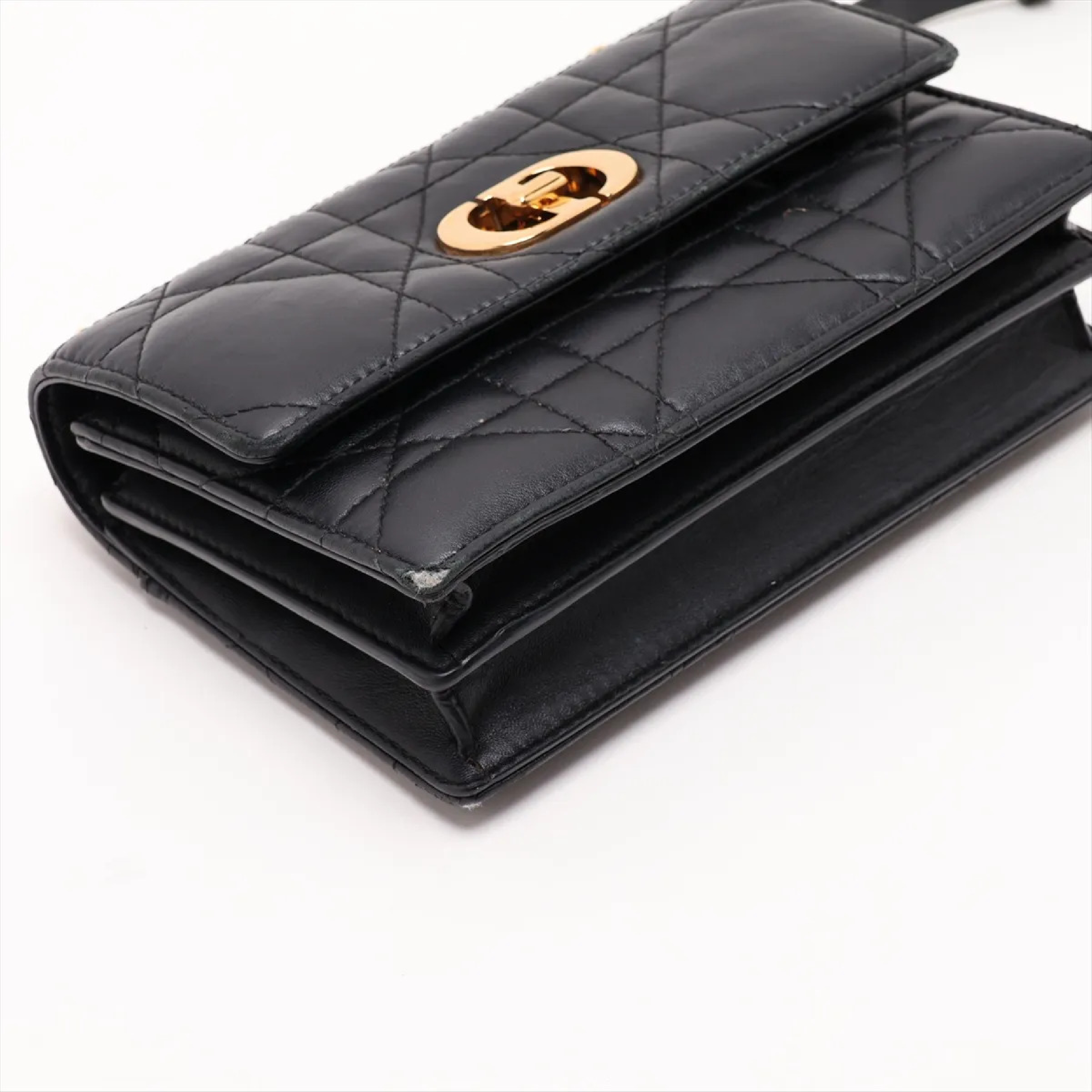 Cannage Miss Caro Chain Shoulder Bag — view 4