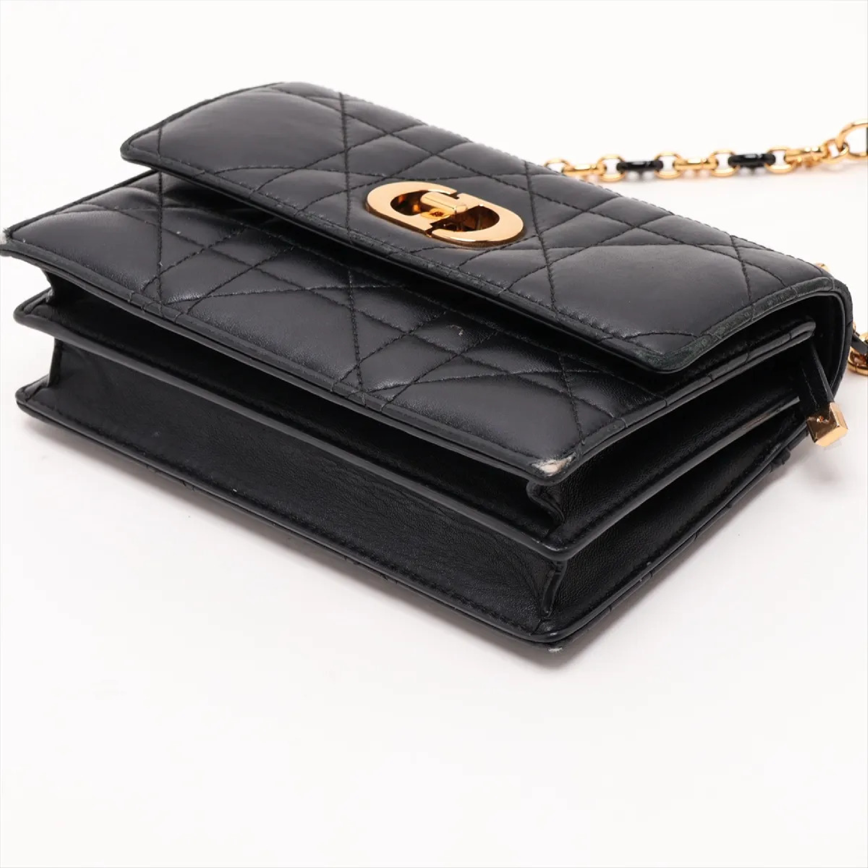 Cannage Miss Caro Chain Shoulder Bag — view 5