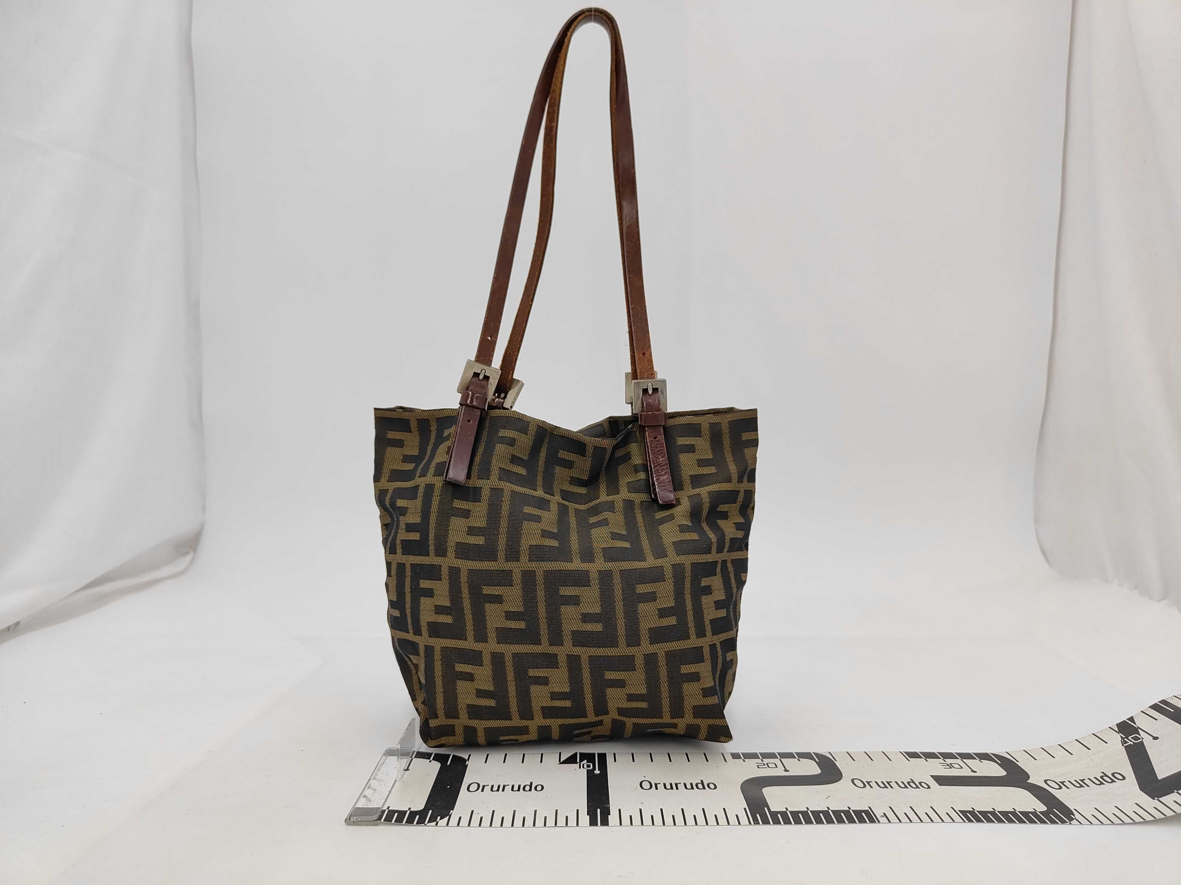 Zucca pattern logo handbag tote bag — view 2