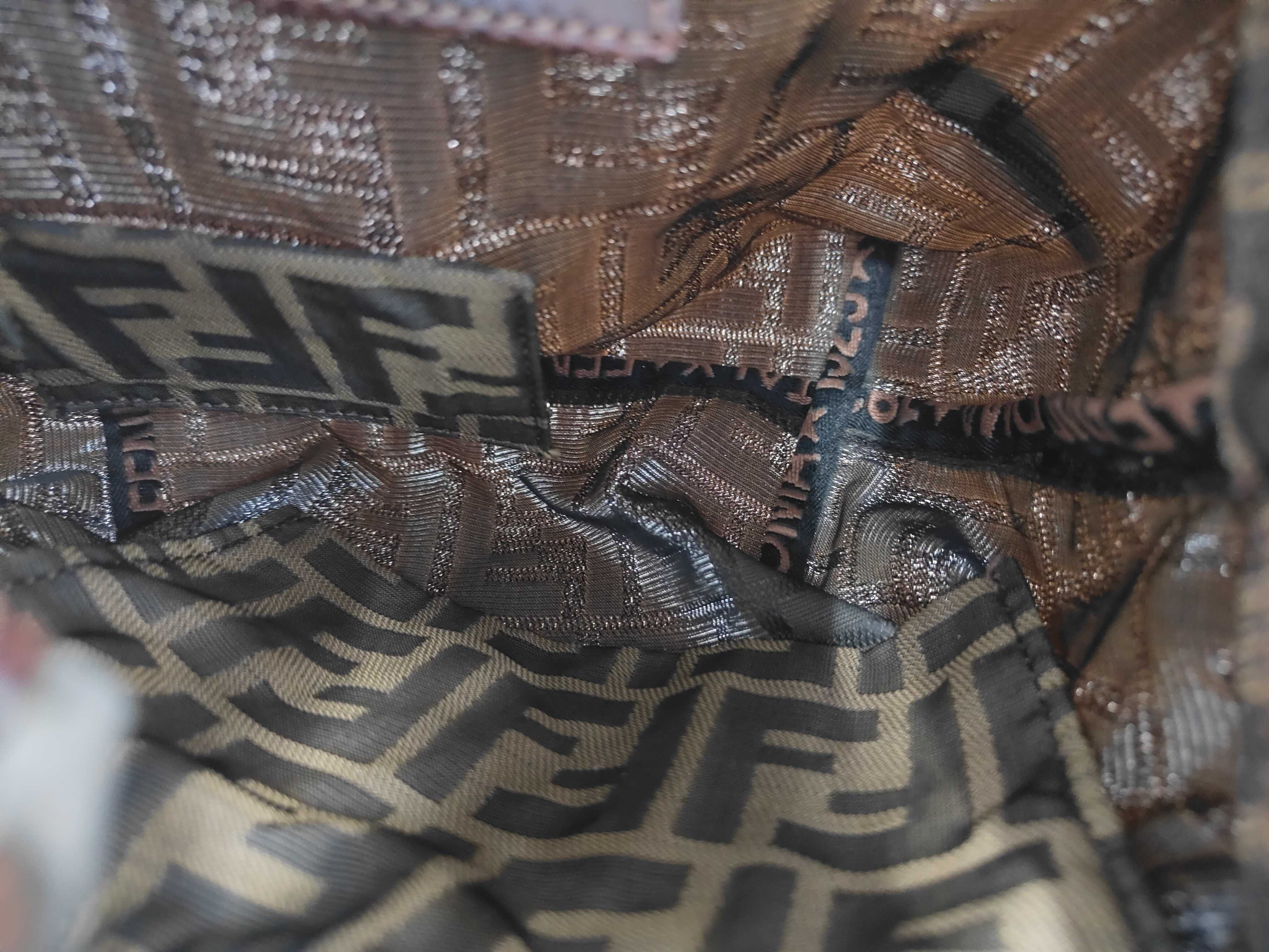 Zucca pattern logo handbag tote bag — view 9