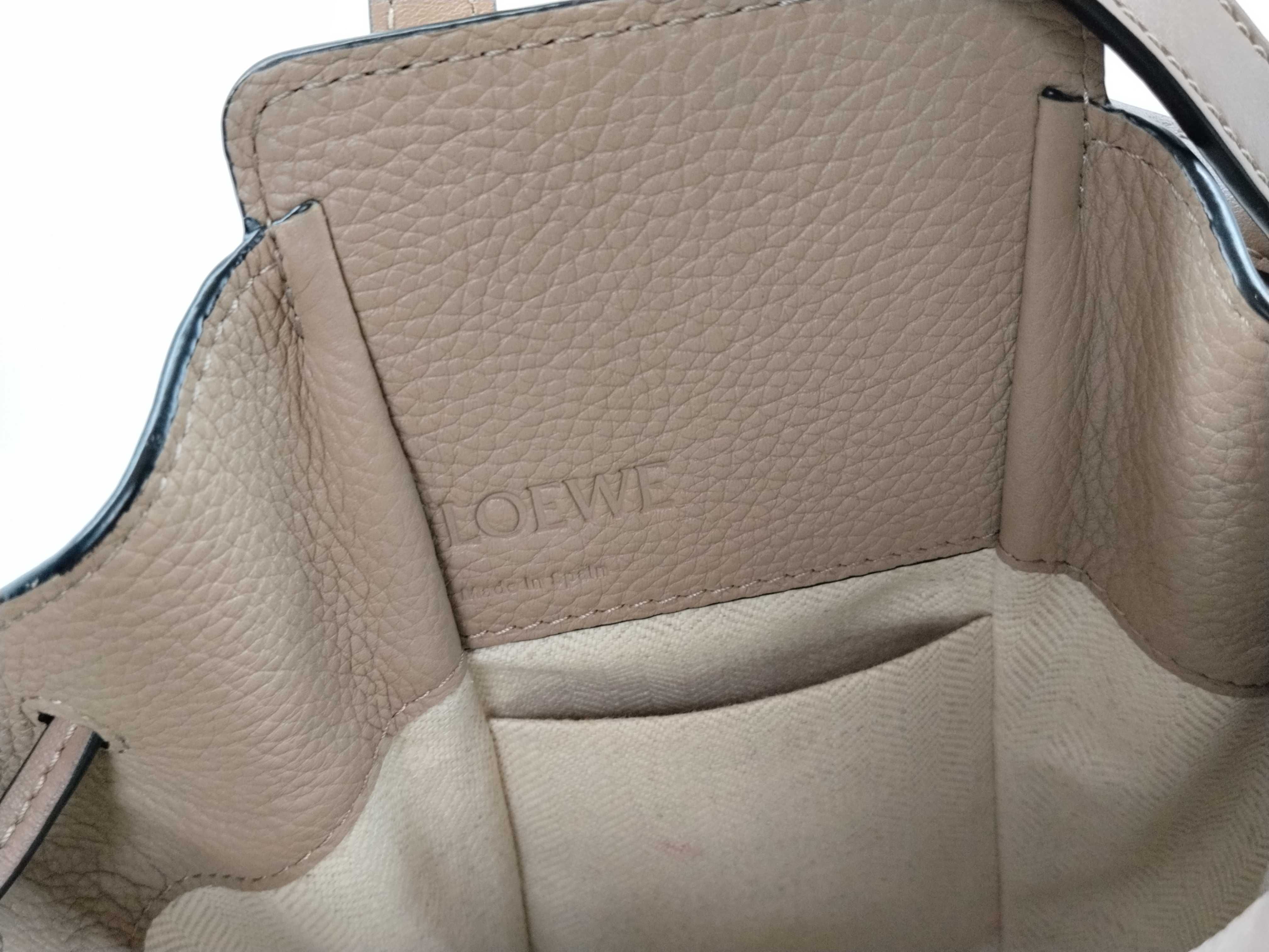 Hammock Bag Mini Shoulder Bag Beige Handbag — view 12