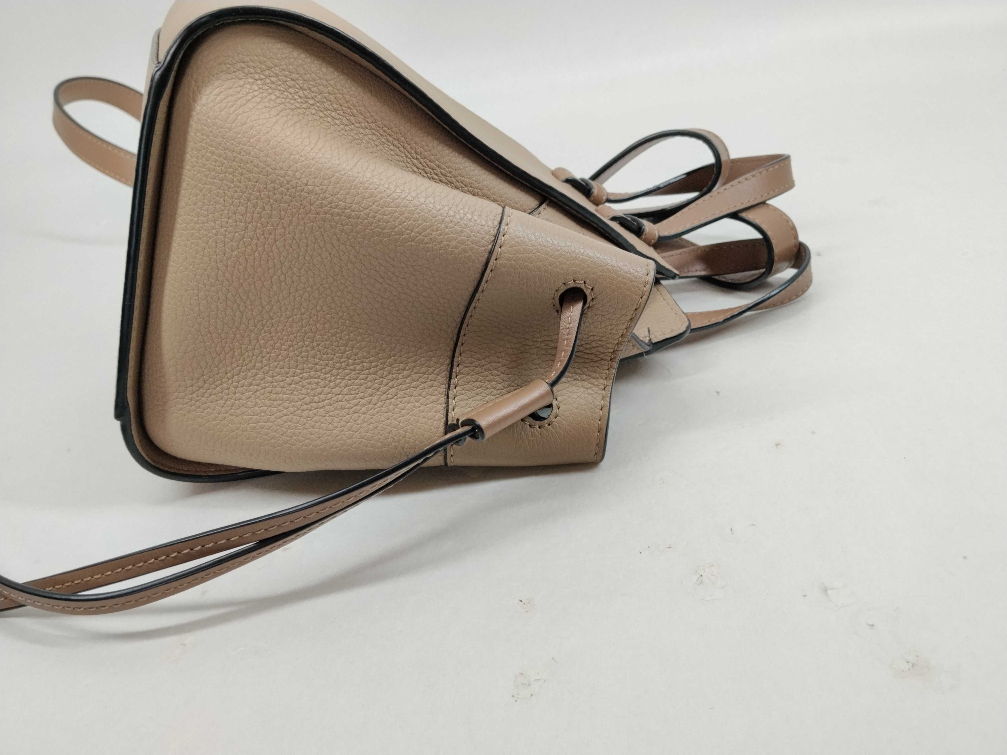 Hammock Bag Mini Shoulder Bag Beige Handbag — view 5