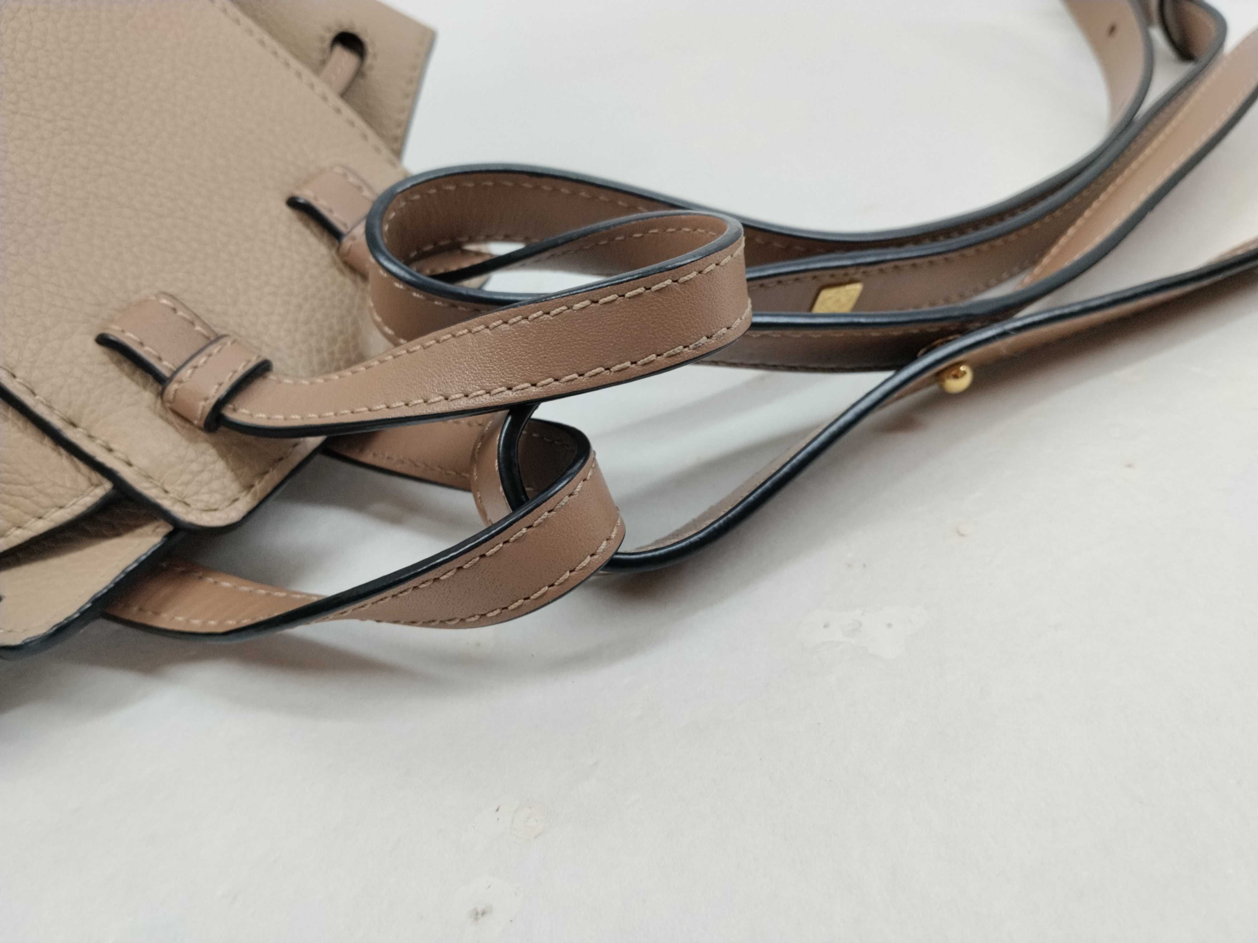 Hammock Bag Mini Shoulder Bag Beige Handbag — view 7