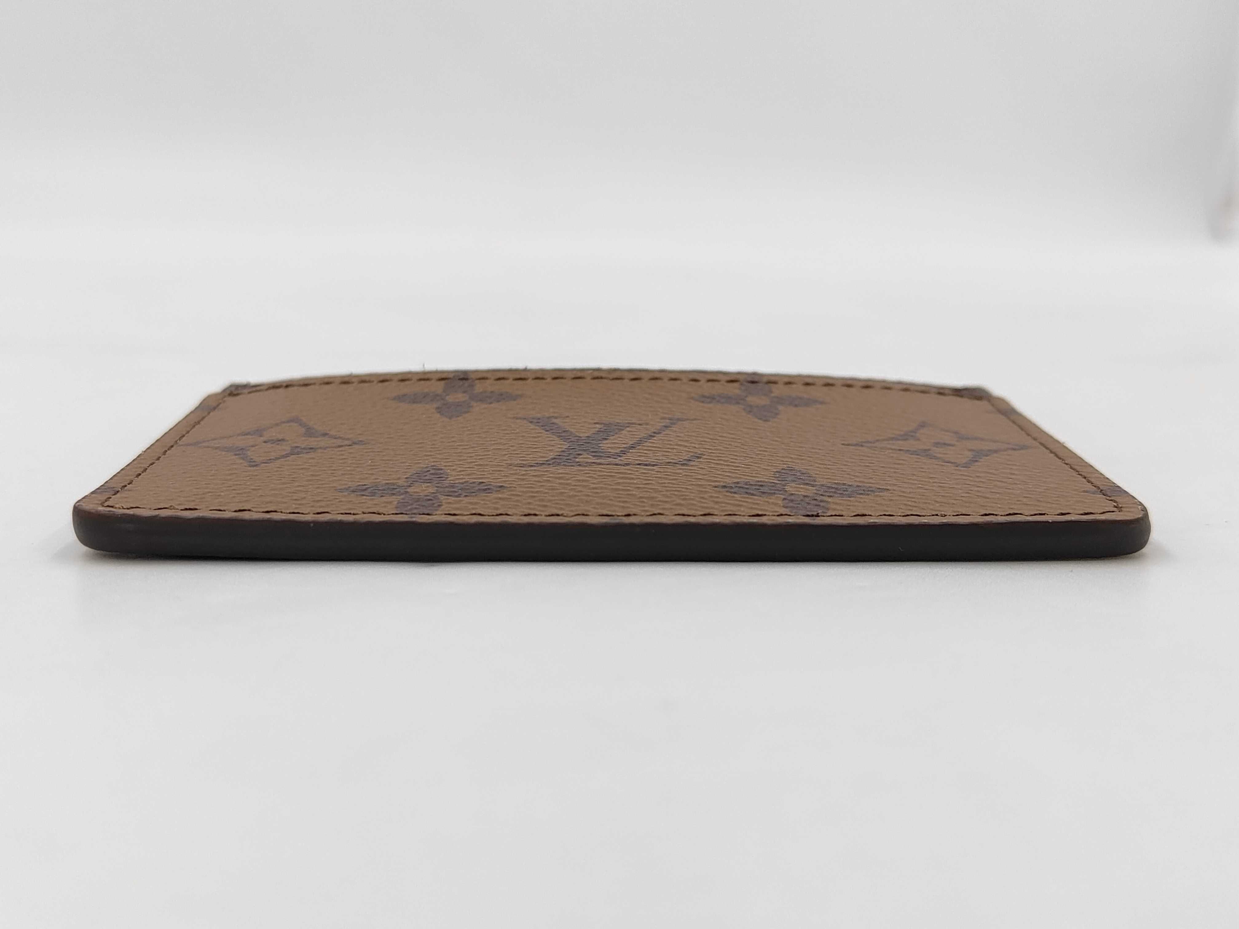 Monogram Reverse Porte Cartes Simple M69161 Card Case — view 3