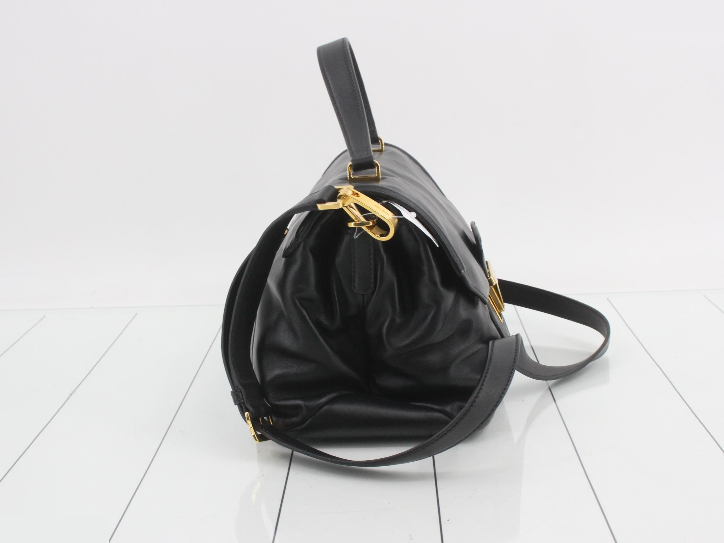 Leather 2WAY handbag — view 4