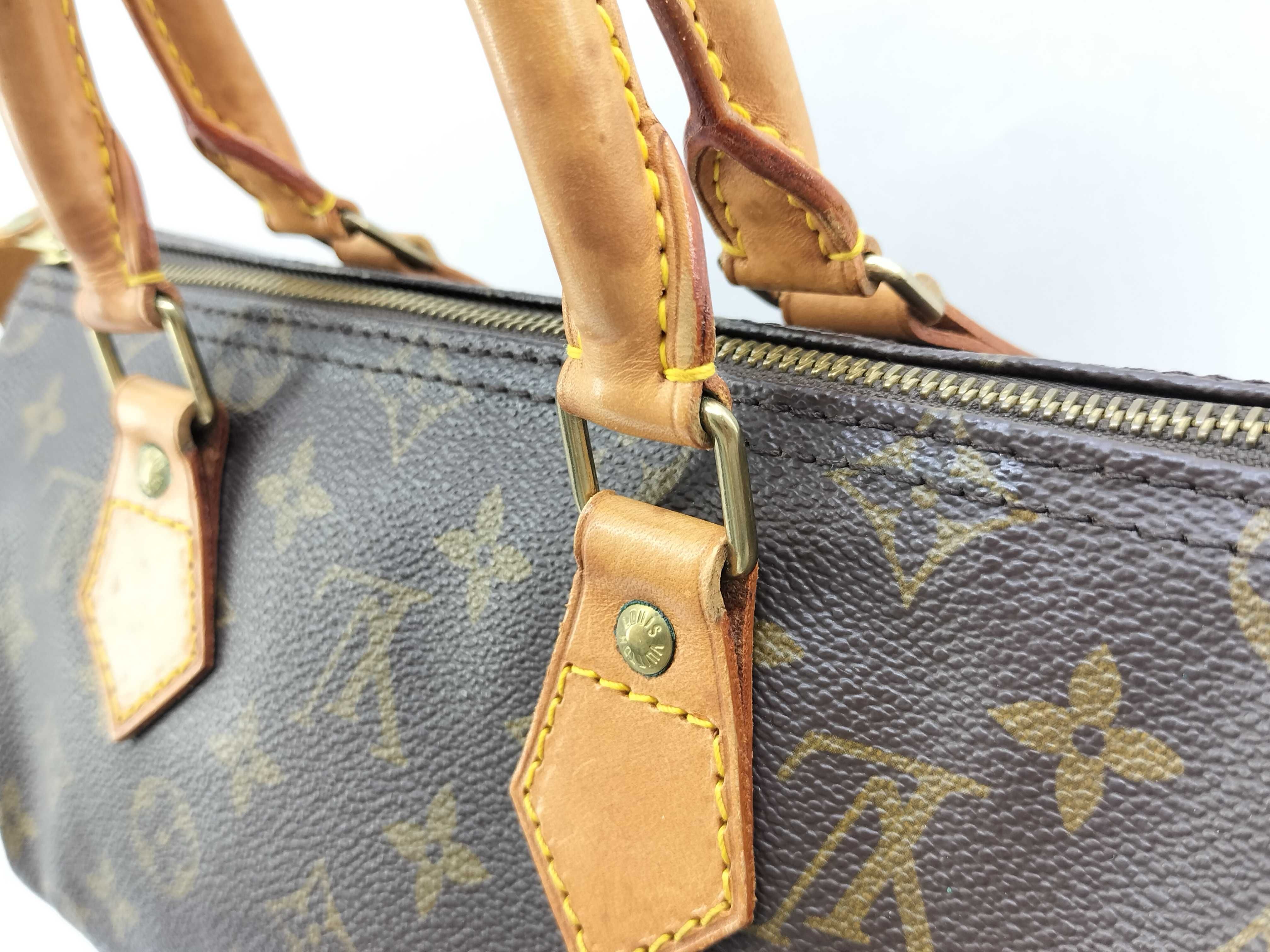 Monogram Vuitton Monogram Speedy 25 Handbag — view 3