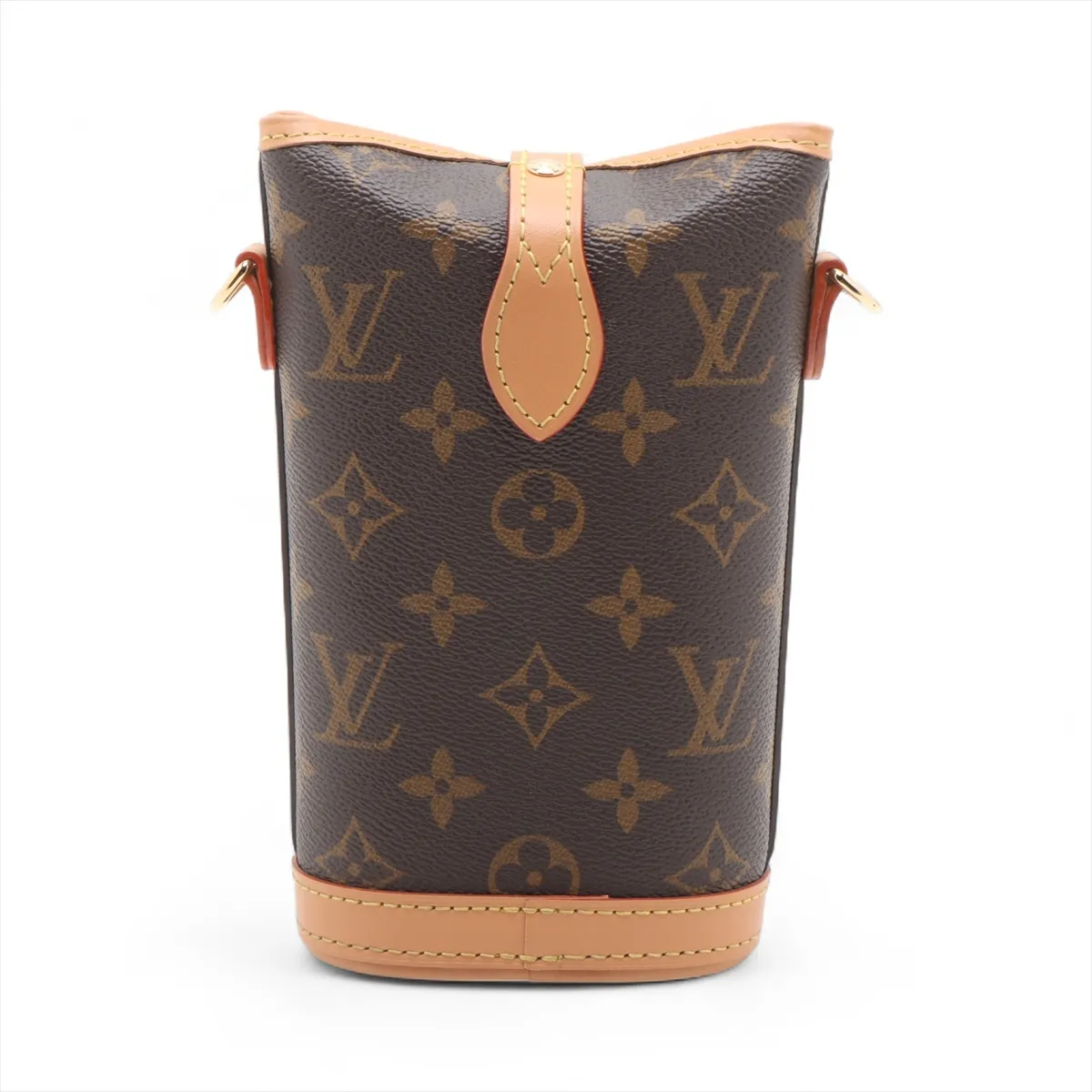 Monogram Fold Me Pouch M80874 Brown (RFID detected) — view 2