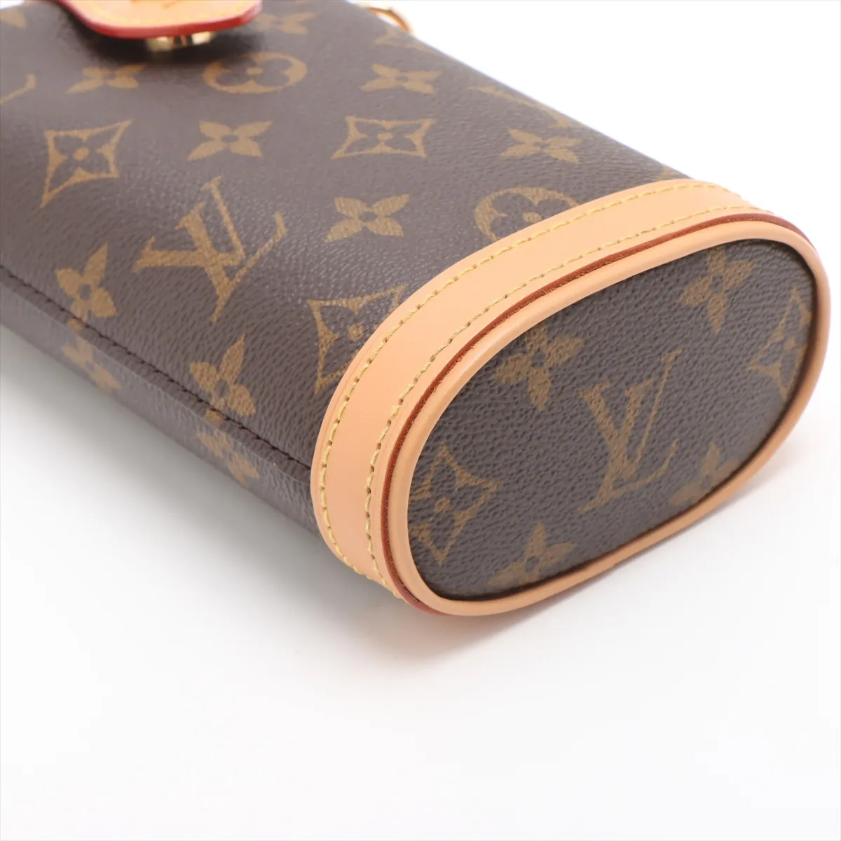 Monogram Fold Me Pouch M80874 Brown (RFID detected) — view 4