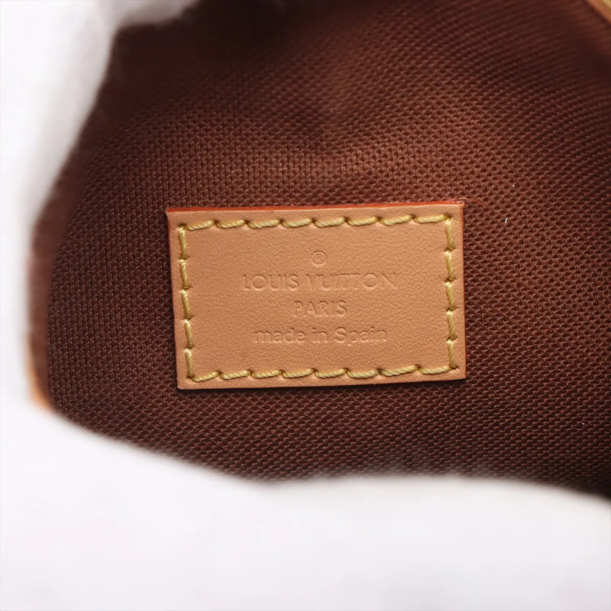 Monogram Fold Me Pouch M80874 Brown (RFID detected) — view 7