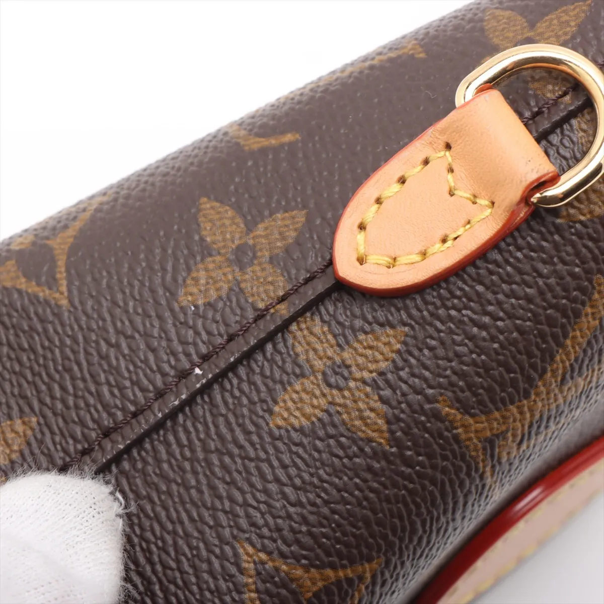 Monogram Fold Me Pouch M80874 Brown (RFID detected) — view 9