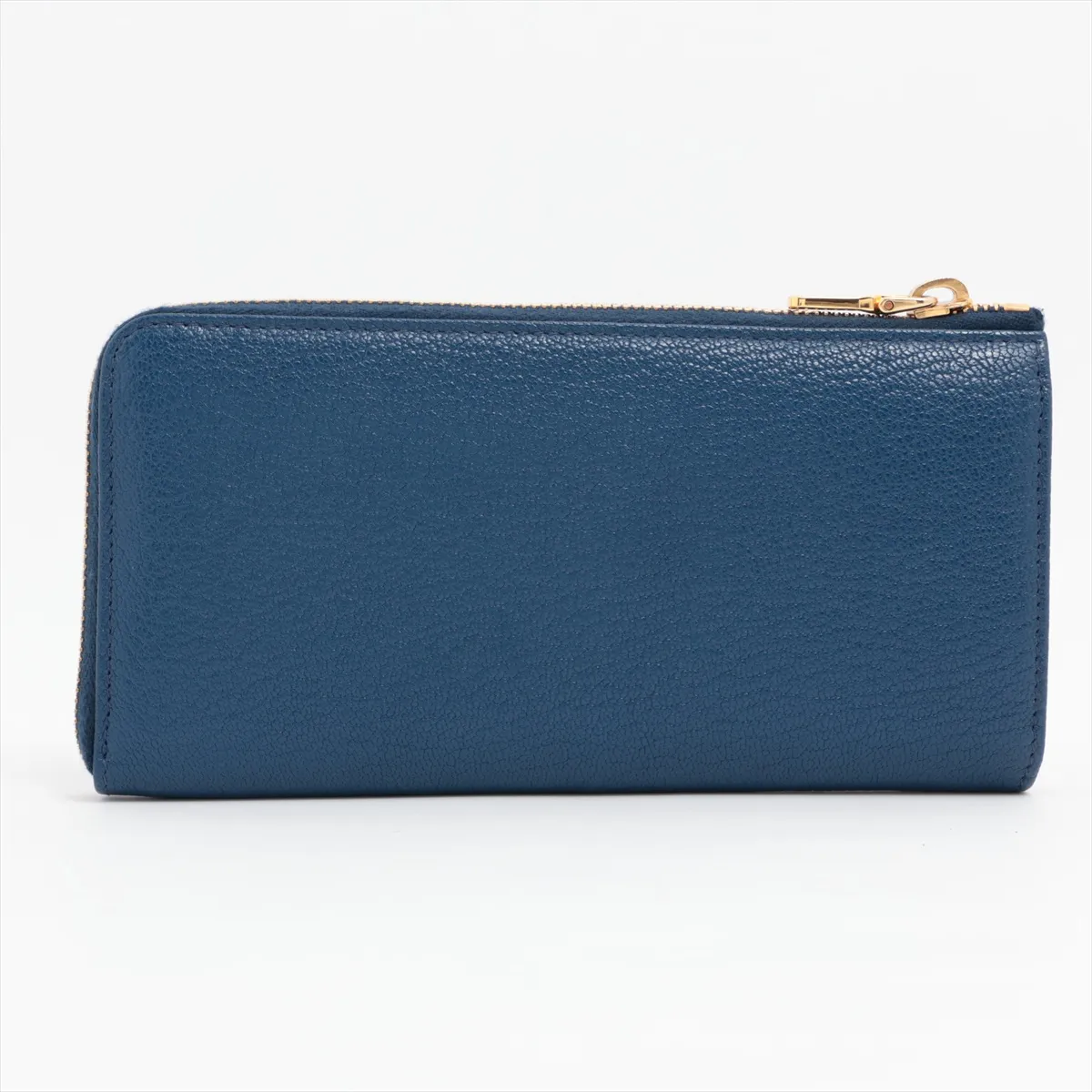 Madras Logo 5M1183 Leather Long Wallet Blue — view 2