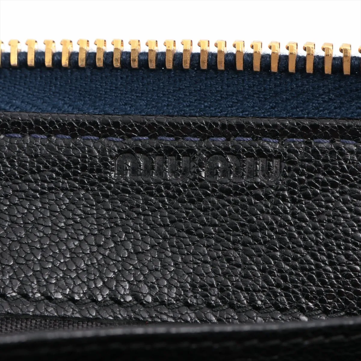 Madras Logo 5M1183 Leather Long Wallet Blue — view 9