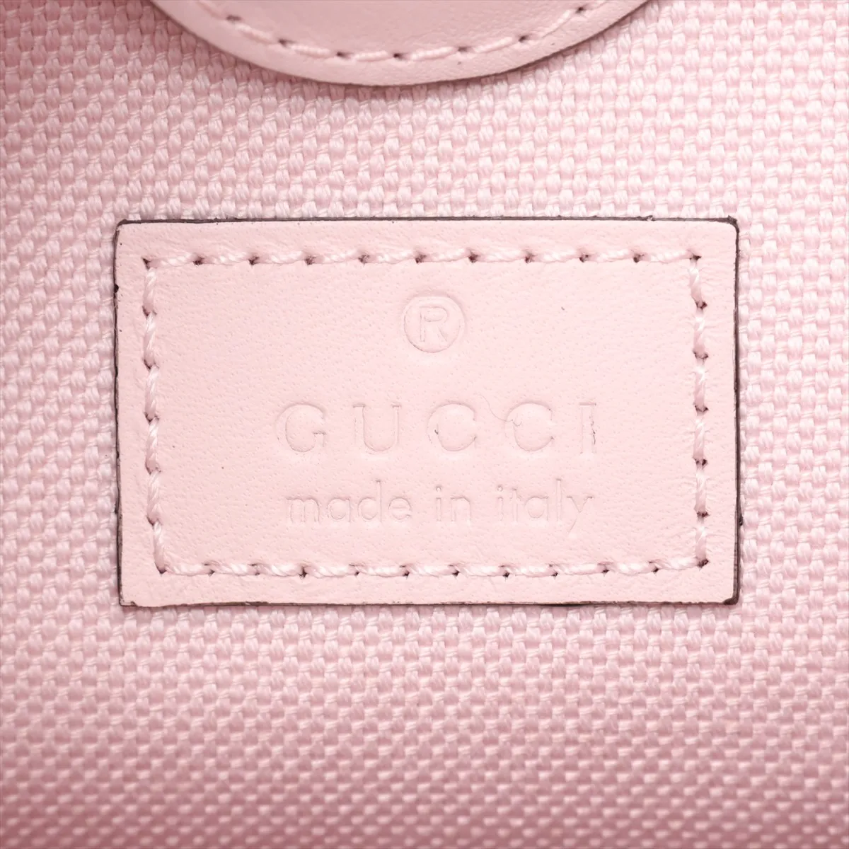 Guccissima Nano Bucket Leather Shoulder Bag Pink 847090 — view 7