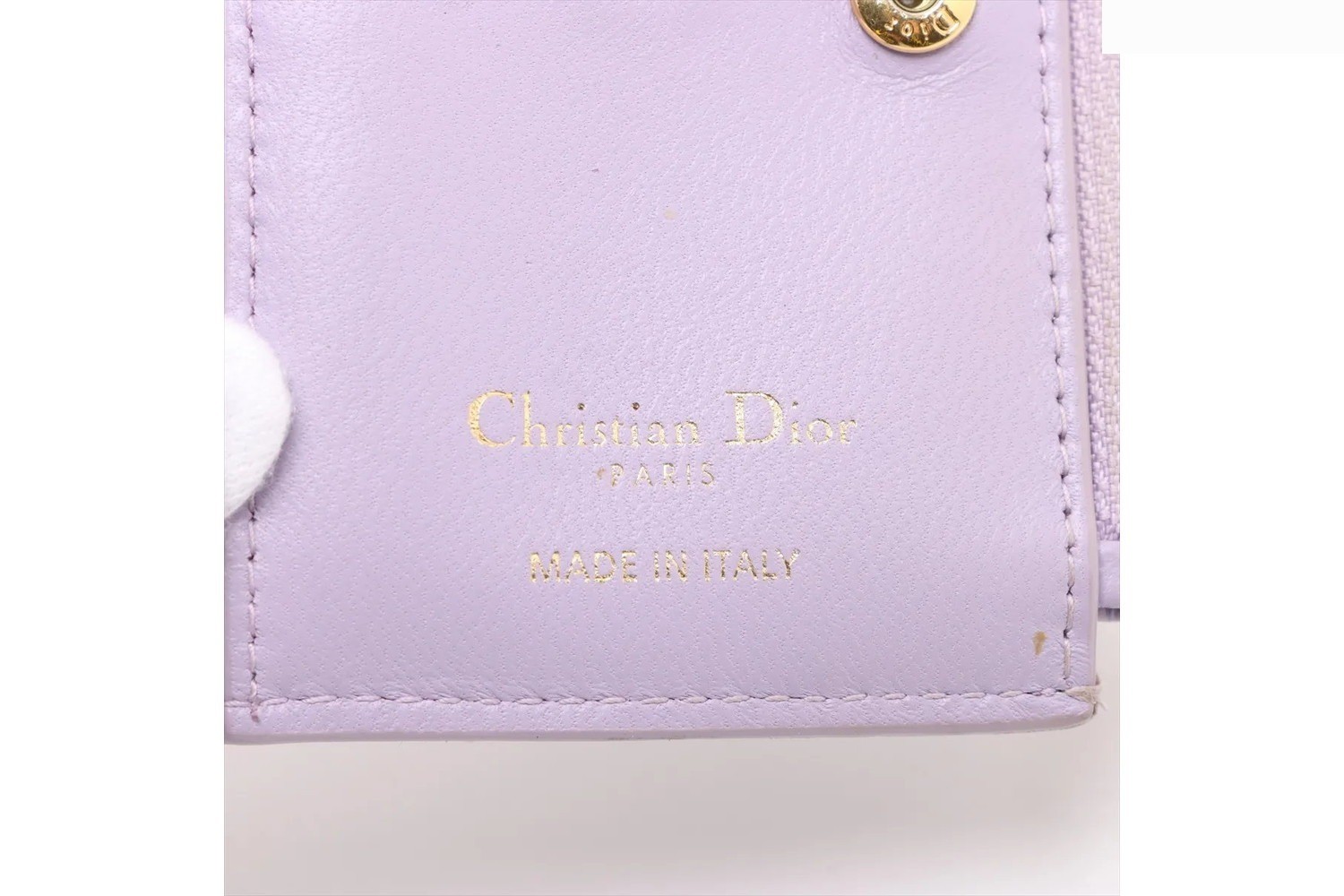 Cannage Heart Dahlia Leather Bi-fold Wallet — view 6