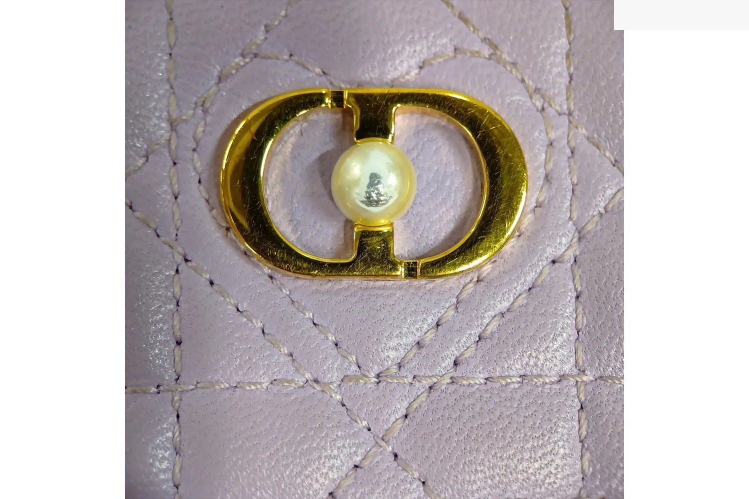 Cannage Heart Dahlia Leather Bi-fold Wallet — view 8
