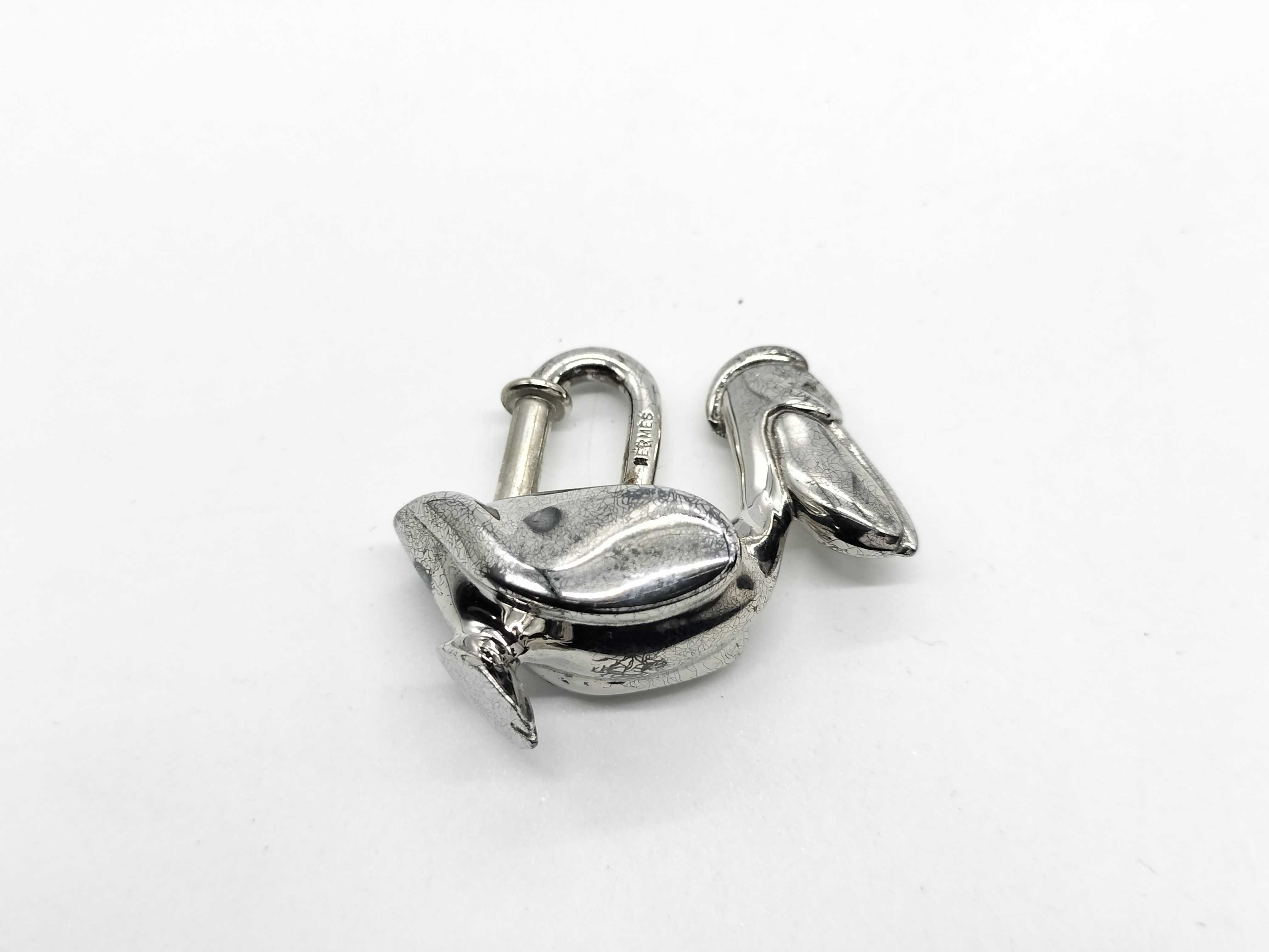 padlock pelican bag charm — view 2