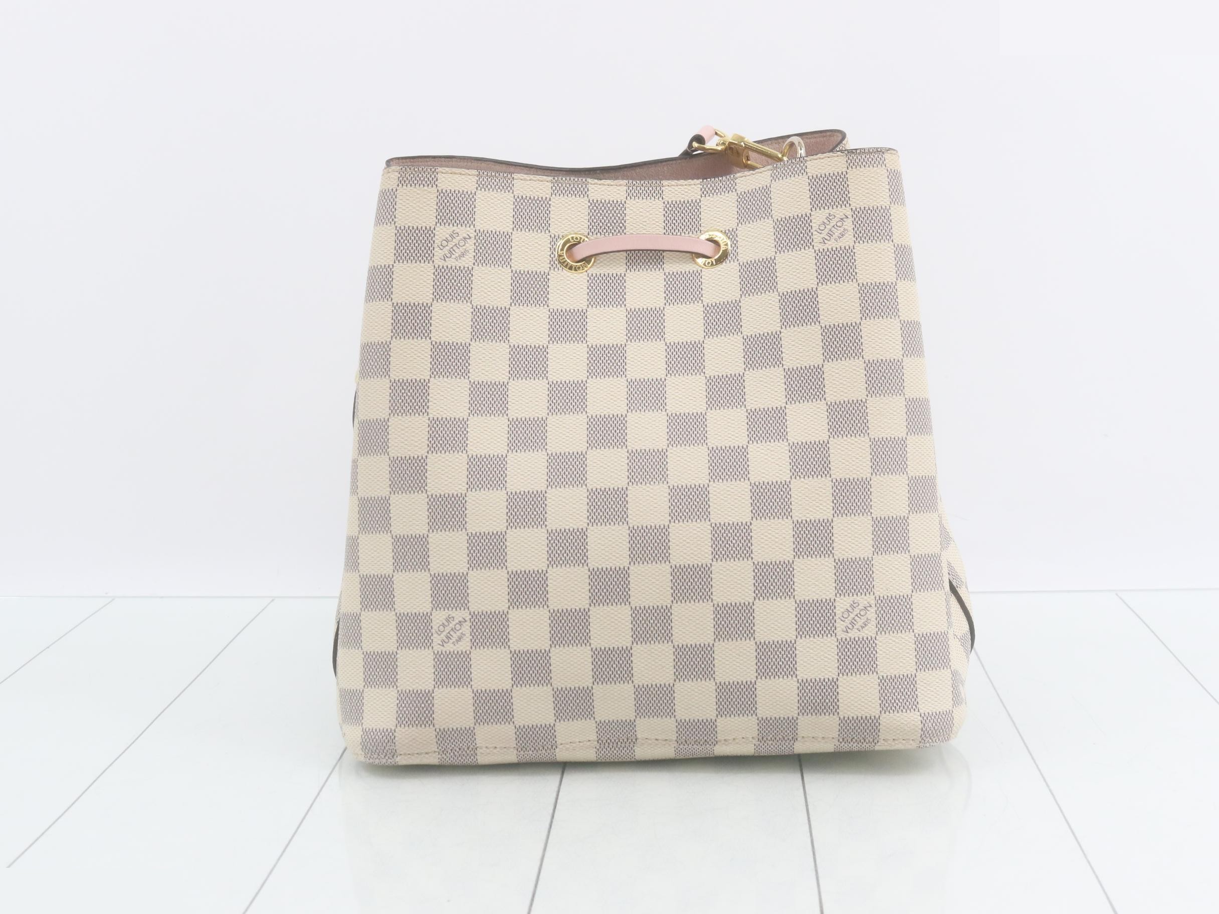 Damier Azur Neo Noe Shoulder Bag — view 2